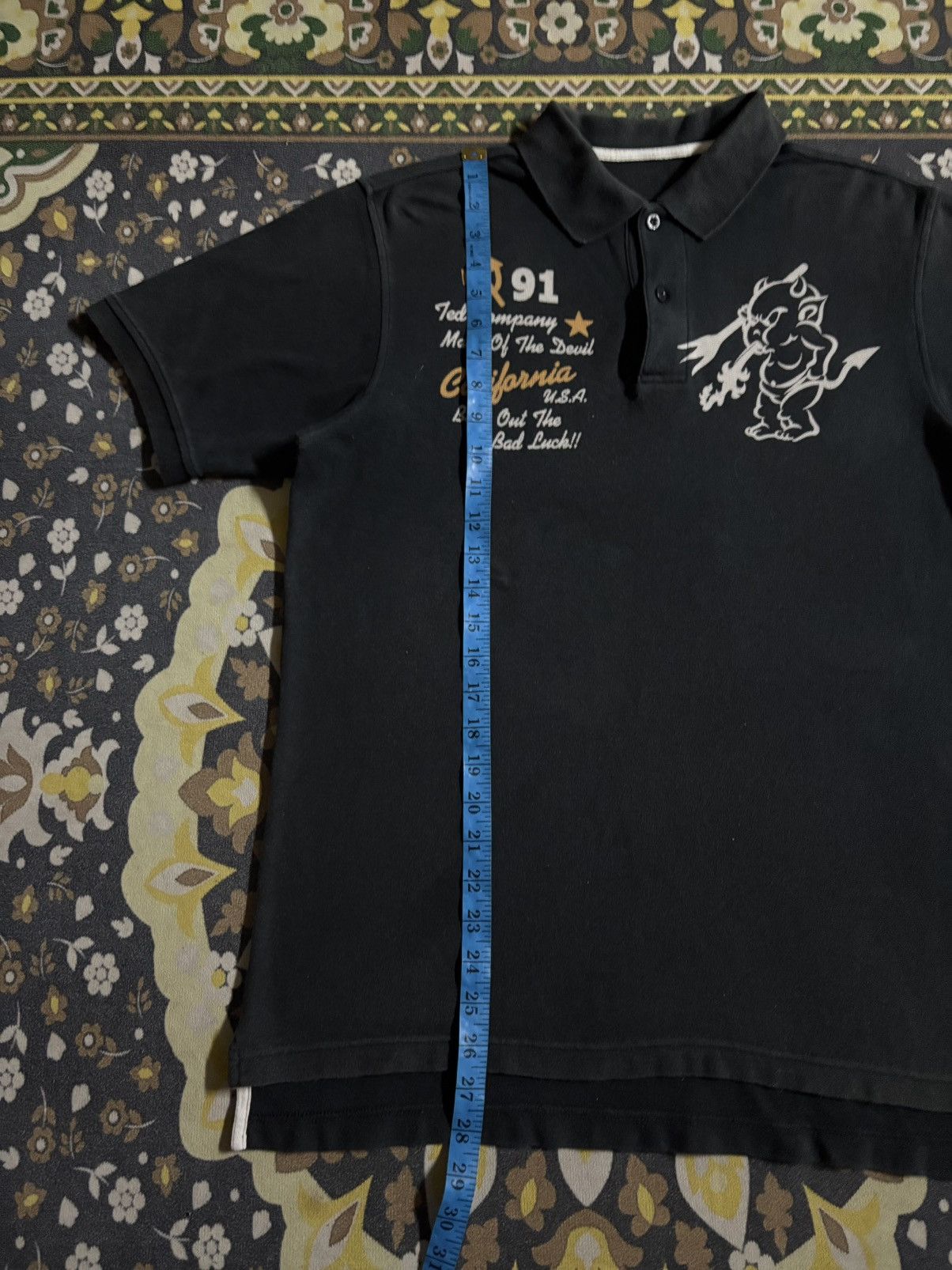 Tedman Japanese Brand TEDMAN 91 Polo T-Shirt Size US M / EU 48-50 / 2 - 12 Thumbnail