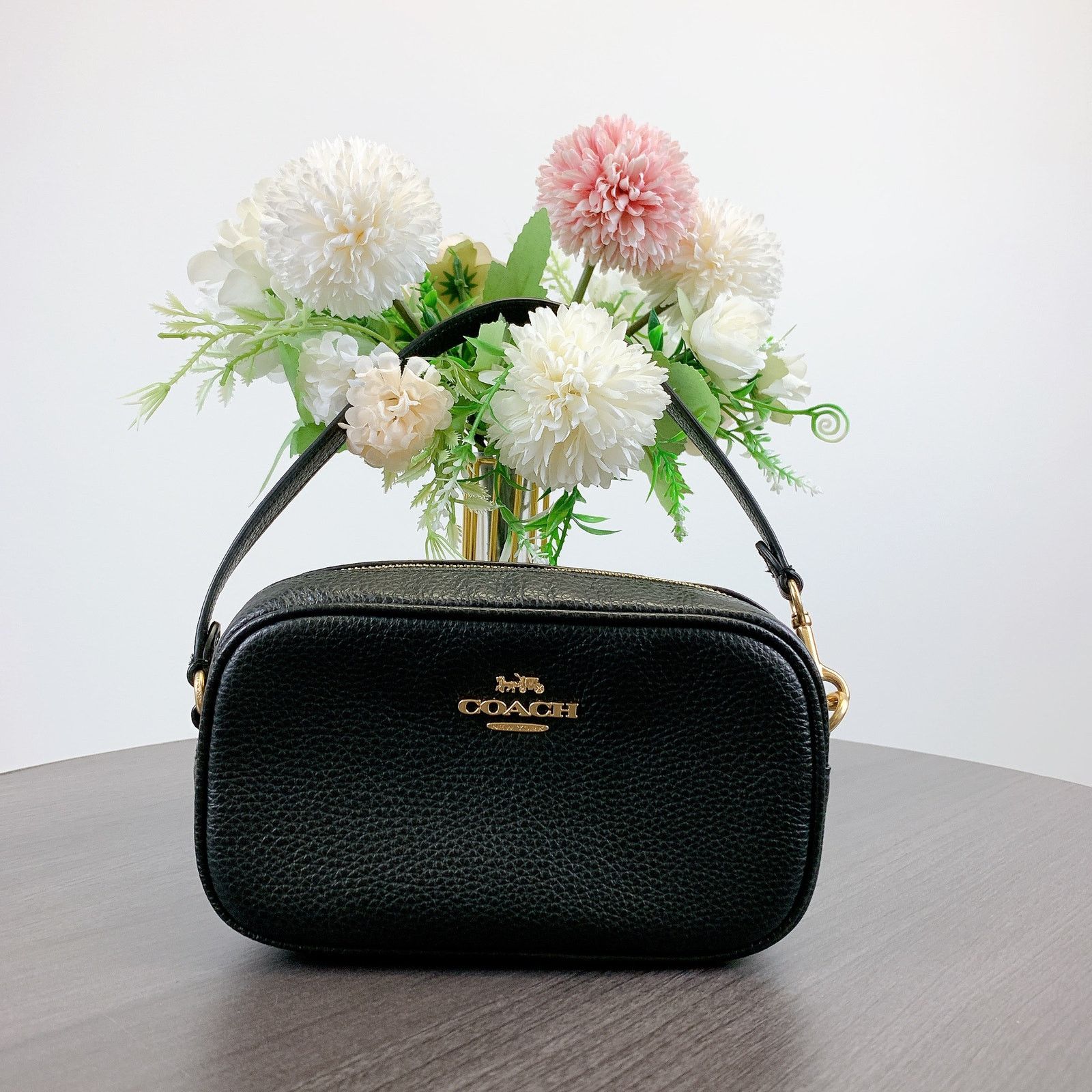 Coach (E)Coach C9932 Jamie Wristlet In Gold/Black Size ONE SIZE - 2 Thumbnail
