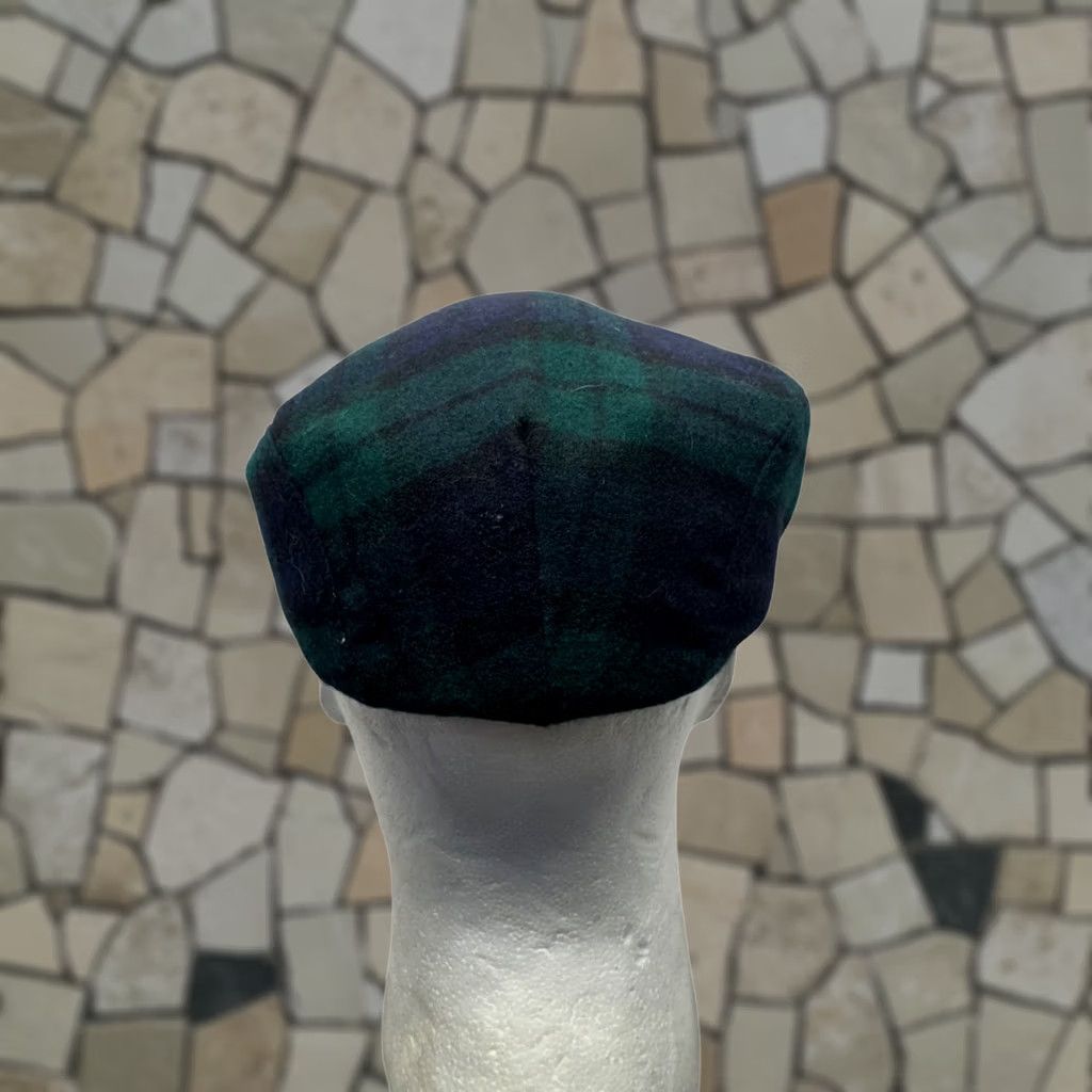 Pendleton VINTAGE Pendleton Flat Cap Hat Tartan Plaid Wool Blackwatch Green/Blue M Mens Size ONE SIZE - 1 Thumbnail