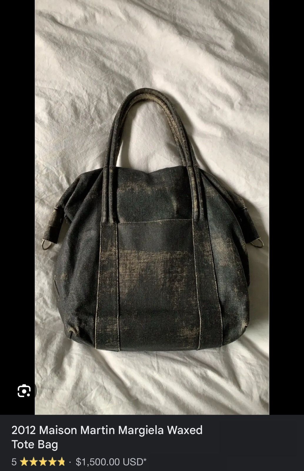Maison Margiela 2012 Maison Martin Margiela leather Tote Bag