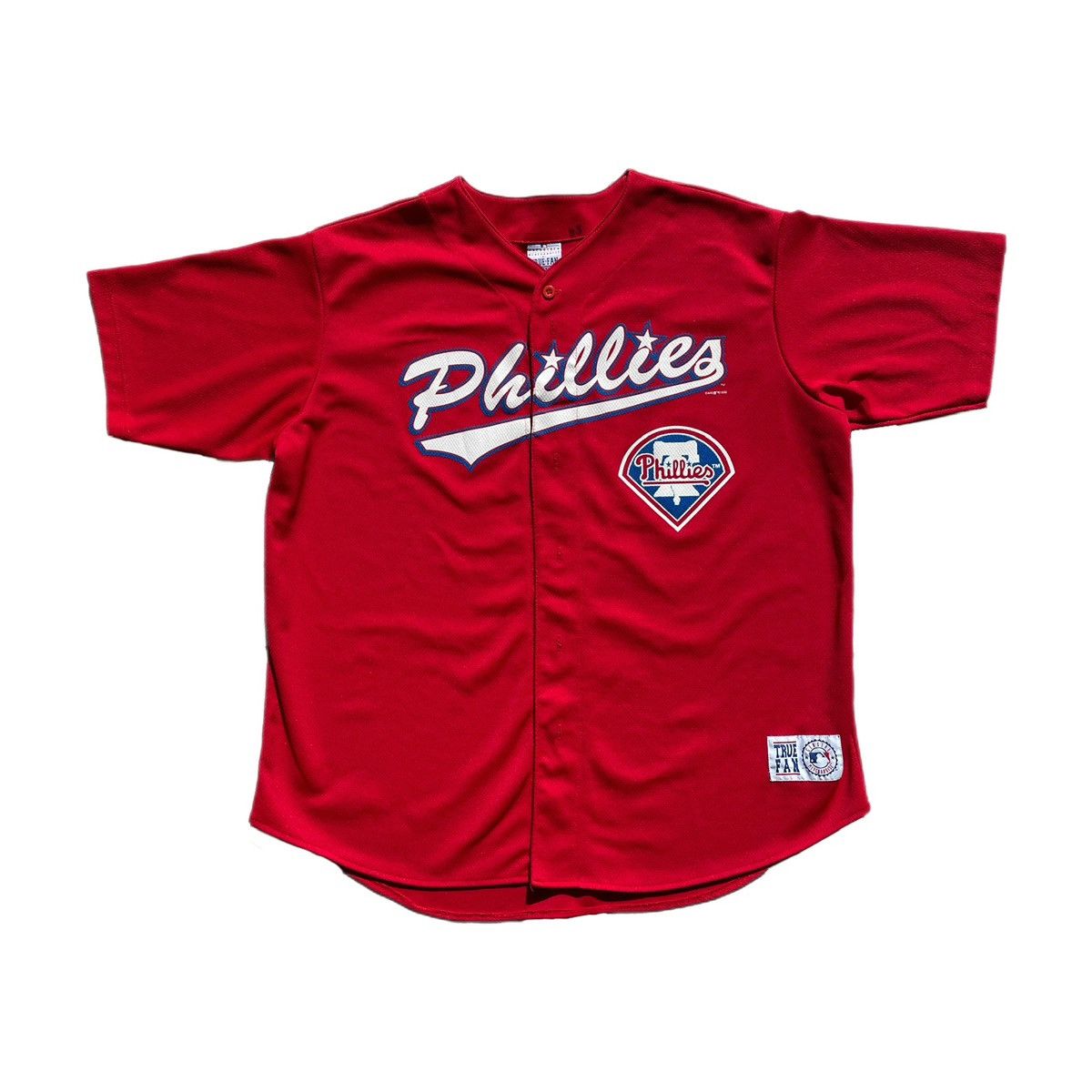 1999 MLB Phillies Baseball Jersey (Rolen #17)