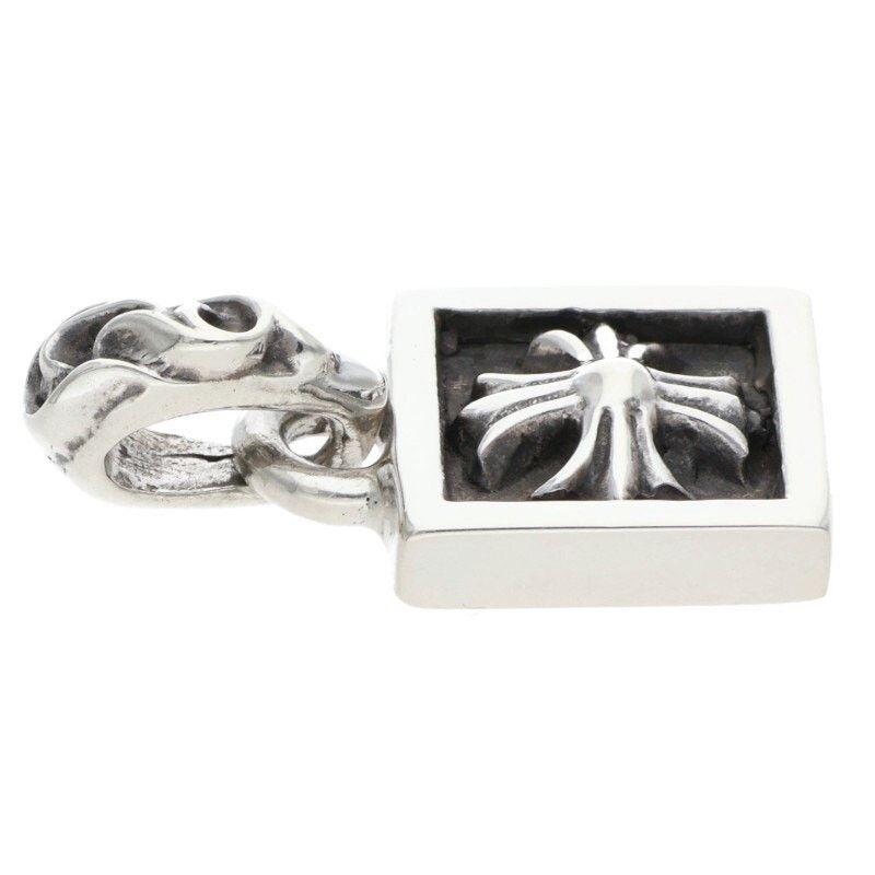 Chrome Hearts Chrome Hearts Framed CH Plus Silver Necklace Size ONE SIZE - 4 Thumbnail
