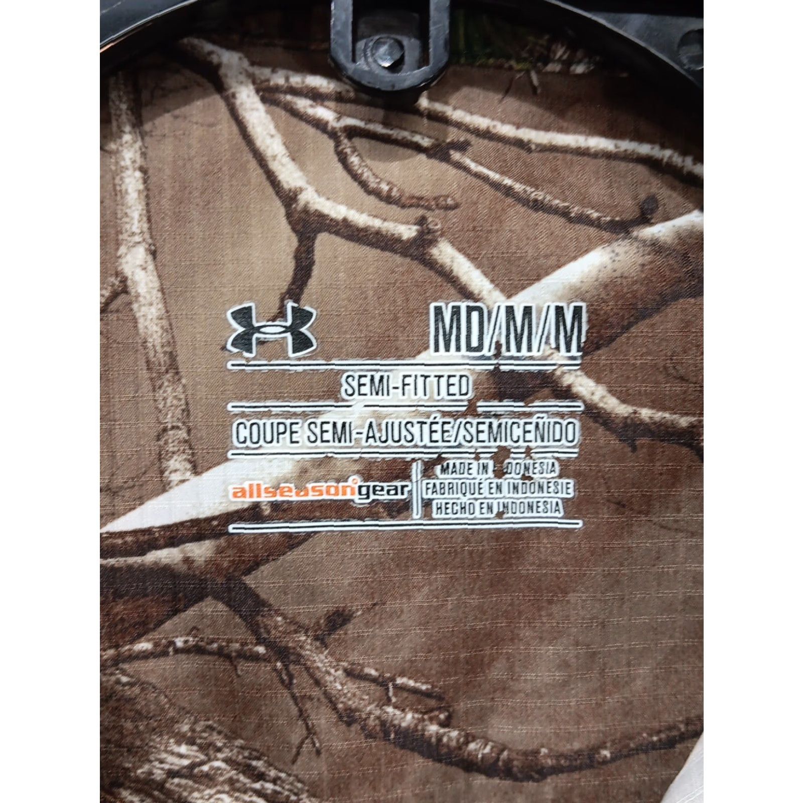 Under Armour Under Armour Shirt Women Medium Camouflage Long Sleeve Button Up Lightweight Casual Military Outdoor 90s? Size M / US 6-8 / IT 42-44 - 5 Thumbnail