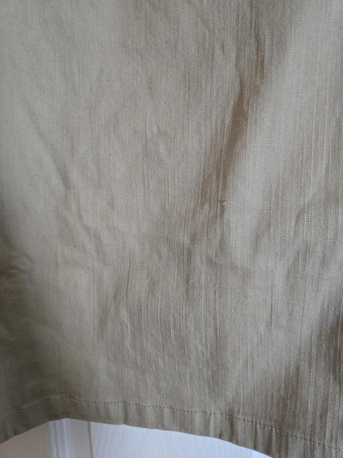 Other Chrisher & Banks Khaki Beige Cotton Maxi Skirt Stretch Long Size 30" / US 8 / IT 44 - 5 Thumbnail