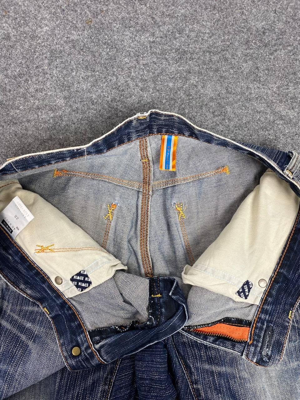 Edwin vintage edwin xv-function curve leg denim nice design Size US 32 / EU 48 - 13 Thumbnail