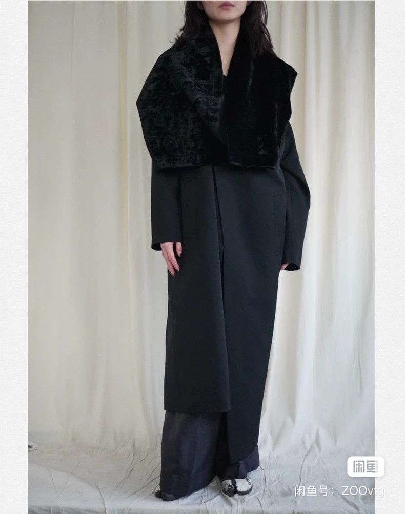 Comme des Garcons Comme des Garcons Velvet irregular lapel coat Size M / US 6-8 / IT 42-44 - 8 Thumbnail