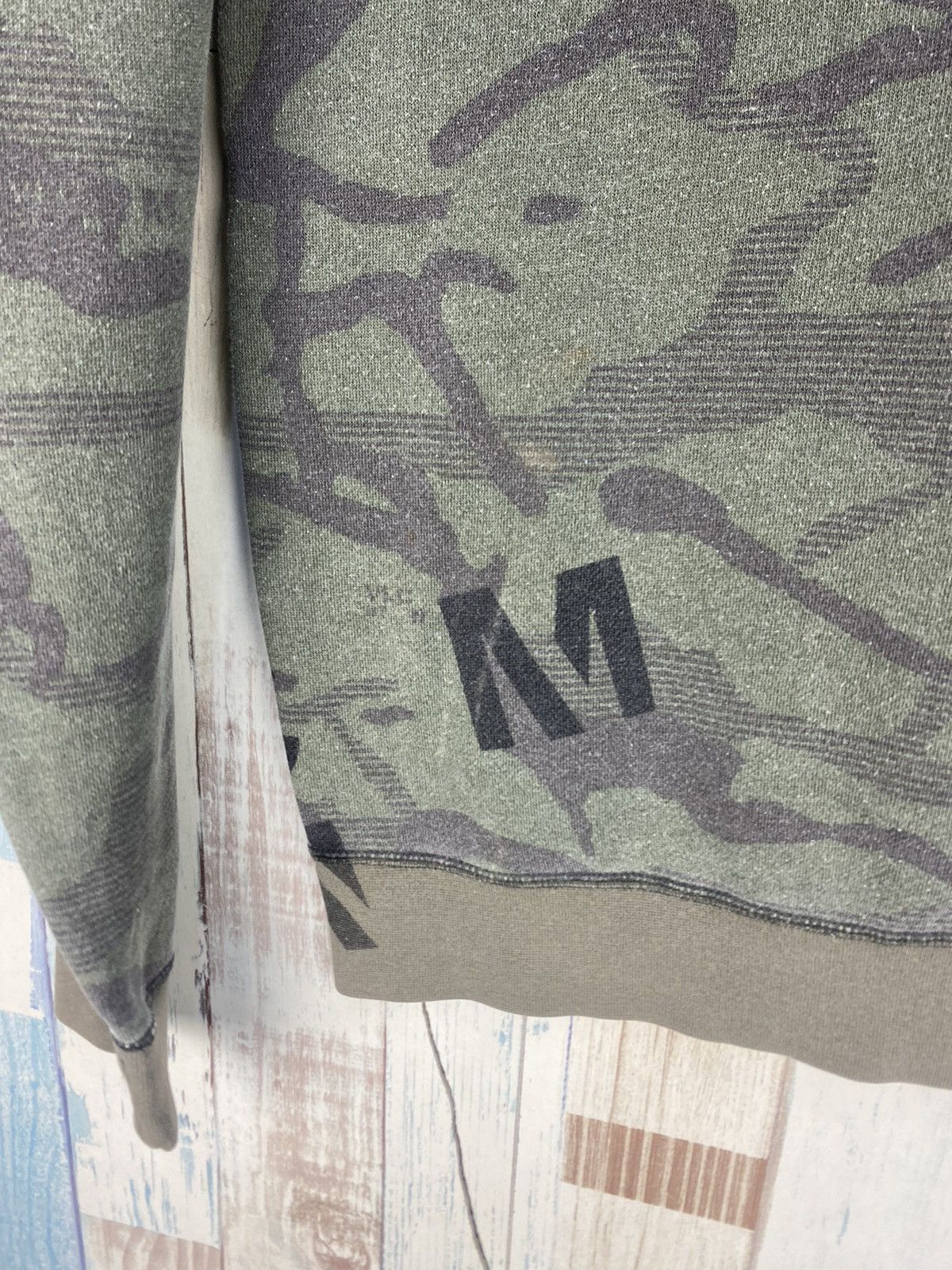 Vintage × Volcom Vintage Volcomscout Camouflage Sweatshirt Size US M / EU 48-50 / 2 - 7 Thumbnail
