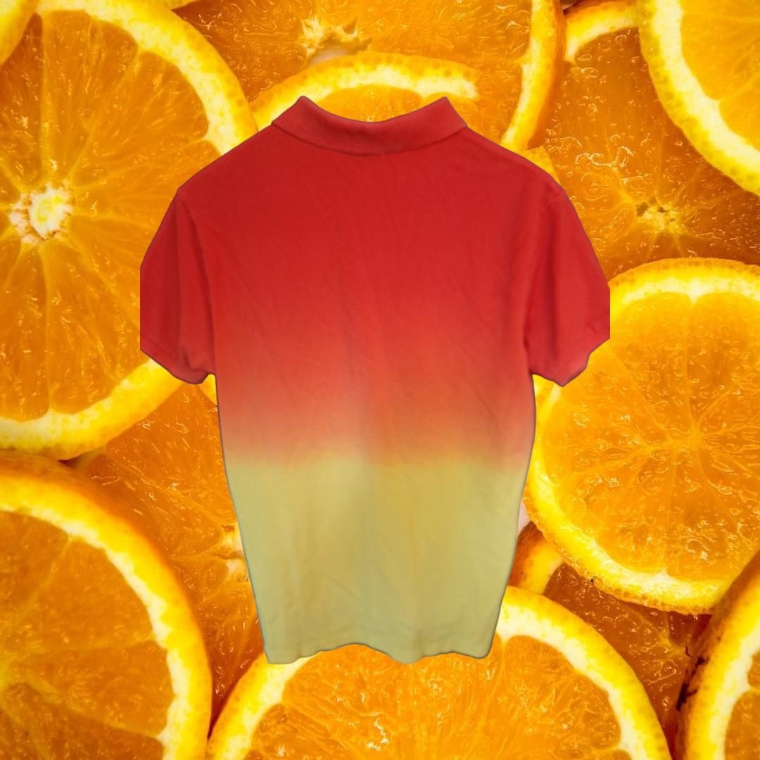 Polo Ralph Lauren Ralph Lauren Ombre Red to Yellow with Large Blue Logo Size M Size US M / EU 48-50 / 2 - 5 Thumbnail