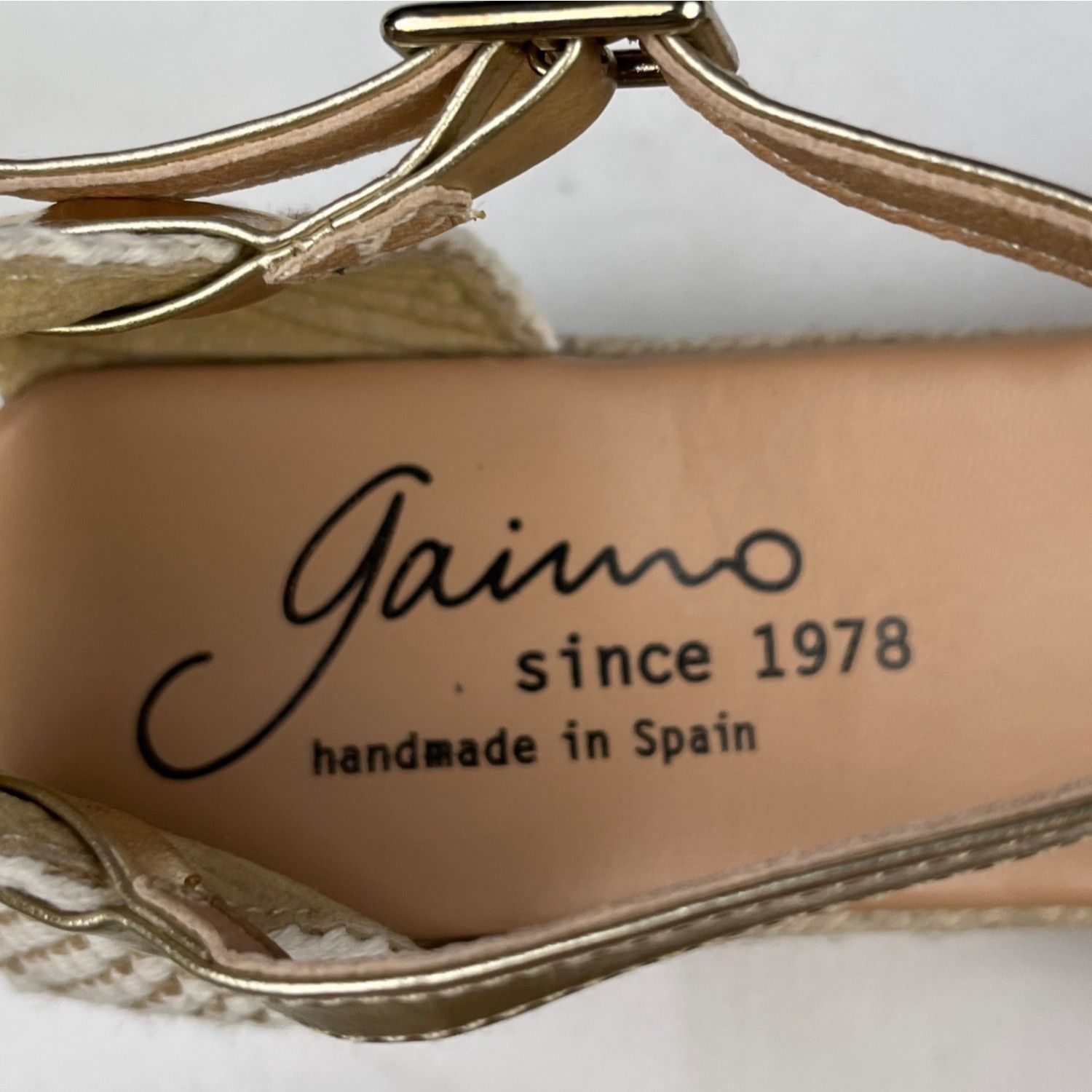 Other Gaimo Women's Black/Cream Shoes/Espadrilles Sz 40 SKU 4622 Size US 10 / IT 40 - 6 Thumbnail