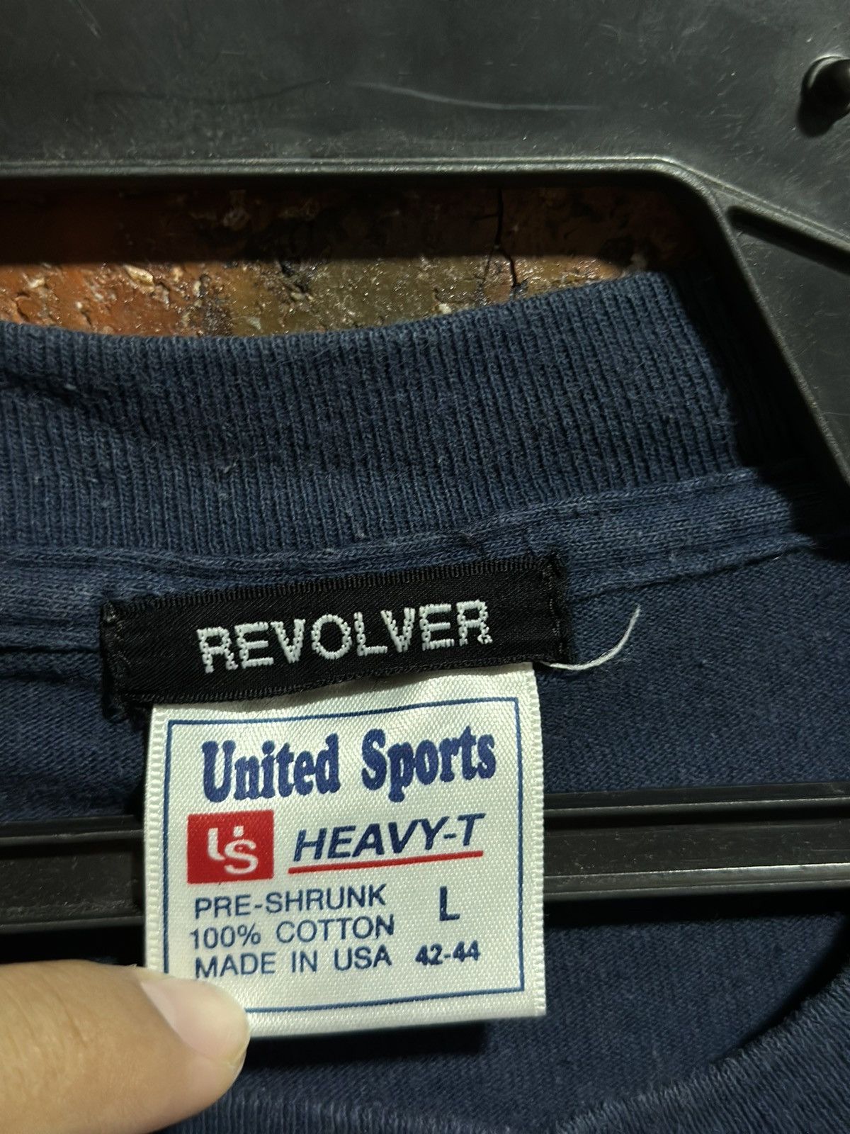 Sears Vintage Revolver Faded Tee Size US L / EU 52-54 / 3 - 6 Thumbnail