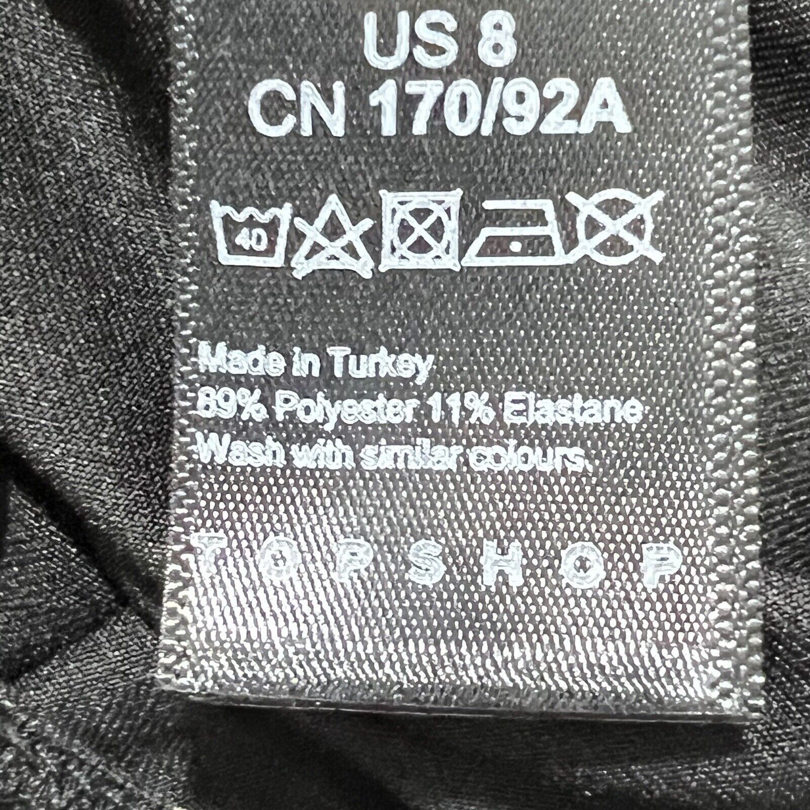 Topshop TopShop Puff Sleeve V-Neck Top Pullover Fabric Tie Shirt Size M / US 6-8 / IT 42-44 - 4 Thumbnail