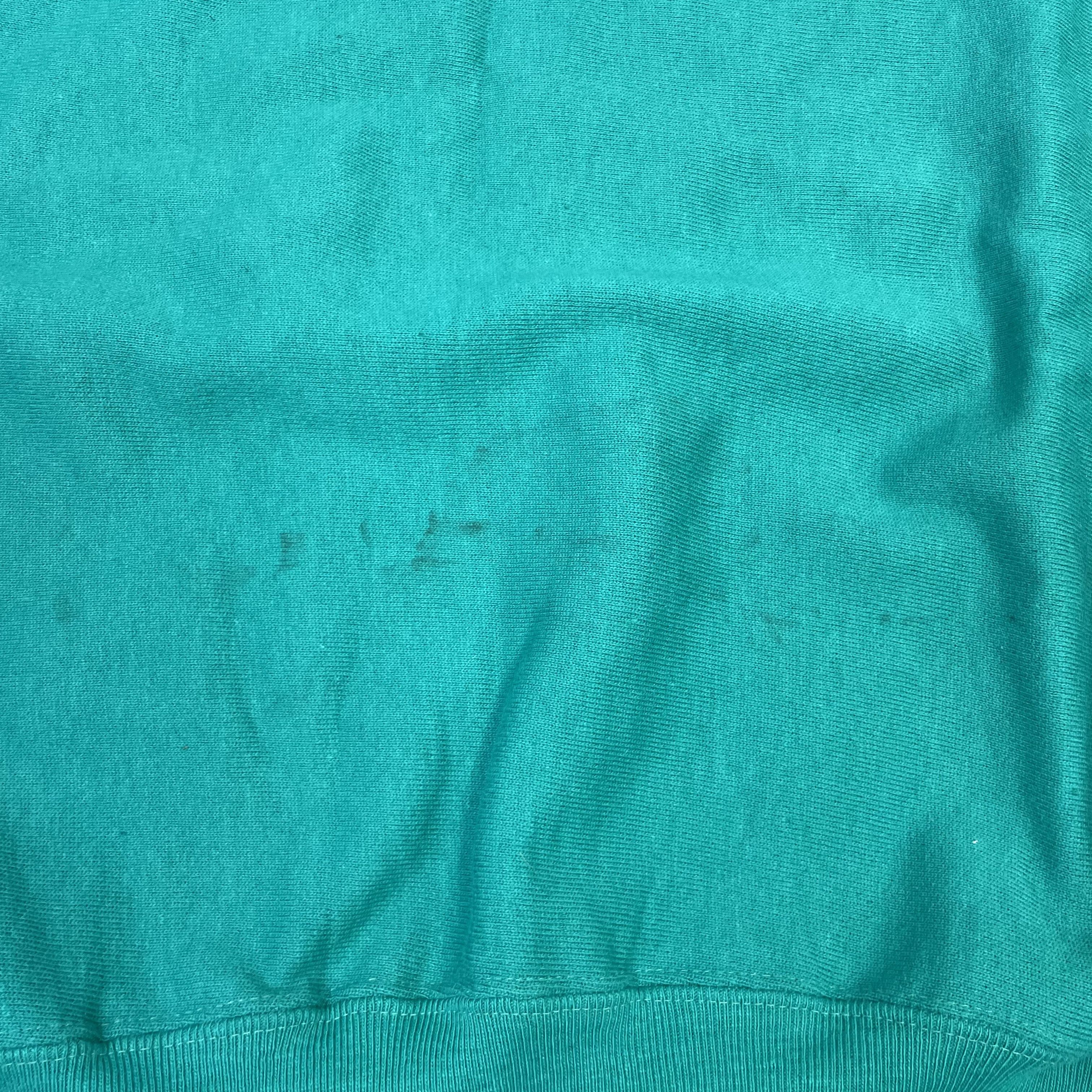 Champion × Vintage Vintage 90s Champion Spellout Reverse Weave Sweatshirt teal Size US L / EU 52-54 / 3 - 5 Thumbnail