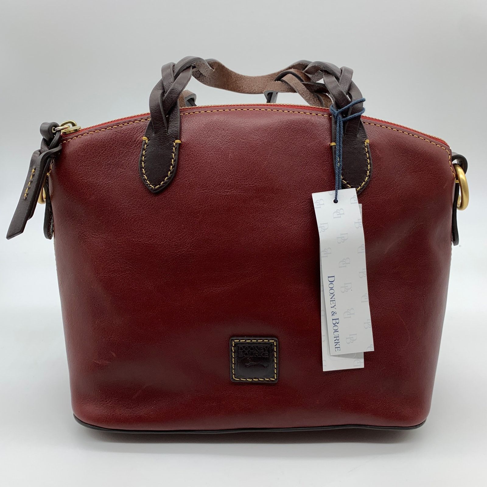 Dooney & Bourke Dooney & Bourke Florentine Leather Purse Small Heidi Satchel Size ONE SIZE - 10 Thumbnail