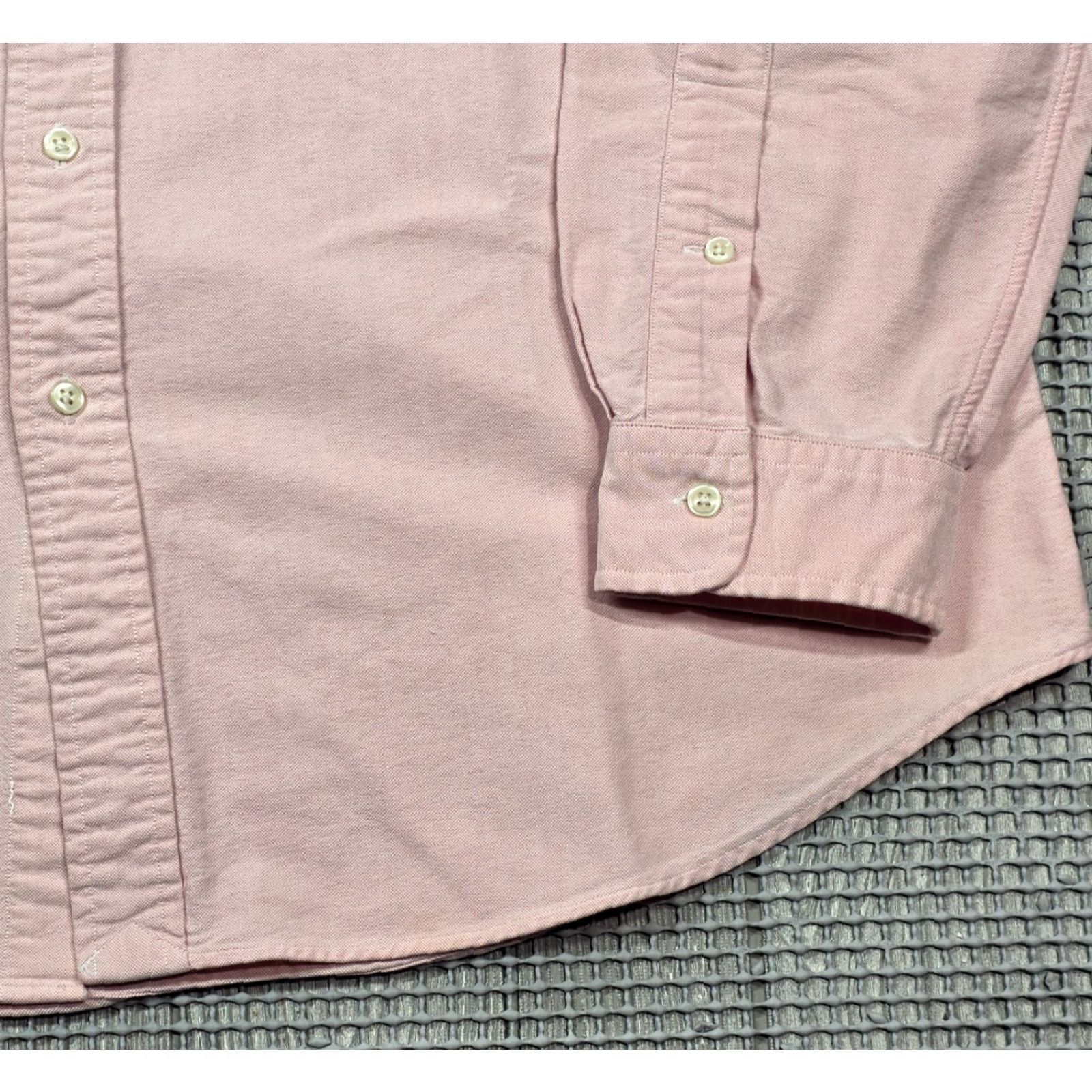 Polo Ralph Lauren Polo Ralph Lauren Shirt XL Pink Button Up Oxford Long Sleeve Iconic Mens Size US XL / EU 56 / 4 - 4 Thumbnail