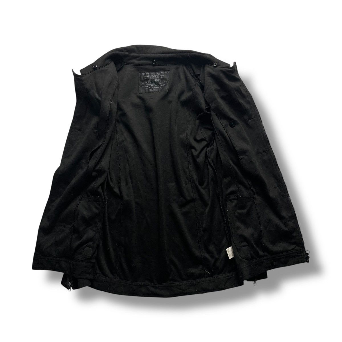 14th Addiction 🇯🇵 HALHAM FULL ZIP BUTTON UP PUNK GOTHIC JACKET Size US L / EU 52-54 / 3 - 5 Thumbnail