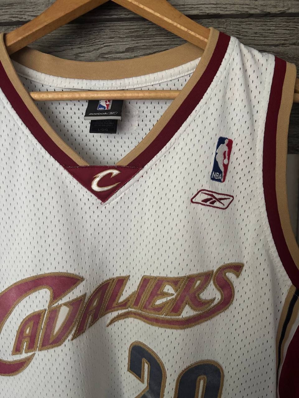 Reebok Vintage LeBron James Cleveland Cavaliers Jersey Throwback Size US L / EU 52-54 / 3 - 2 Thumbnail