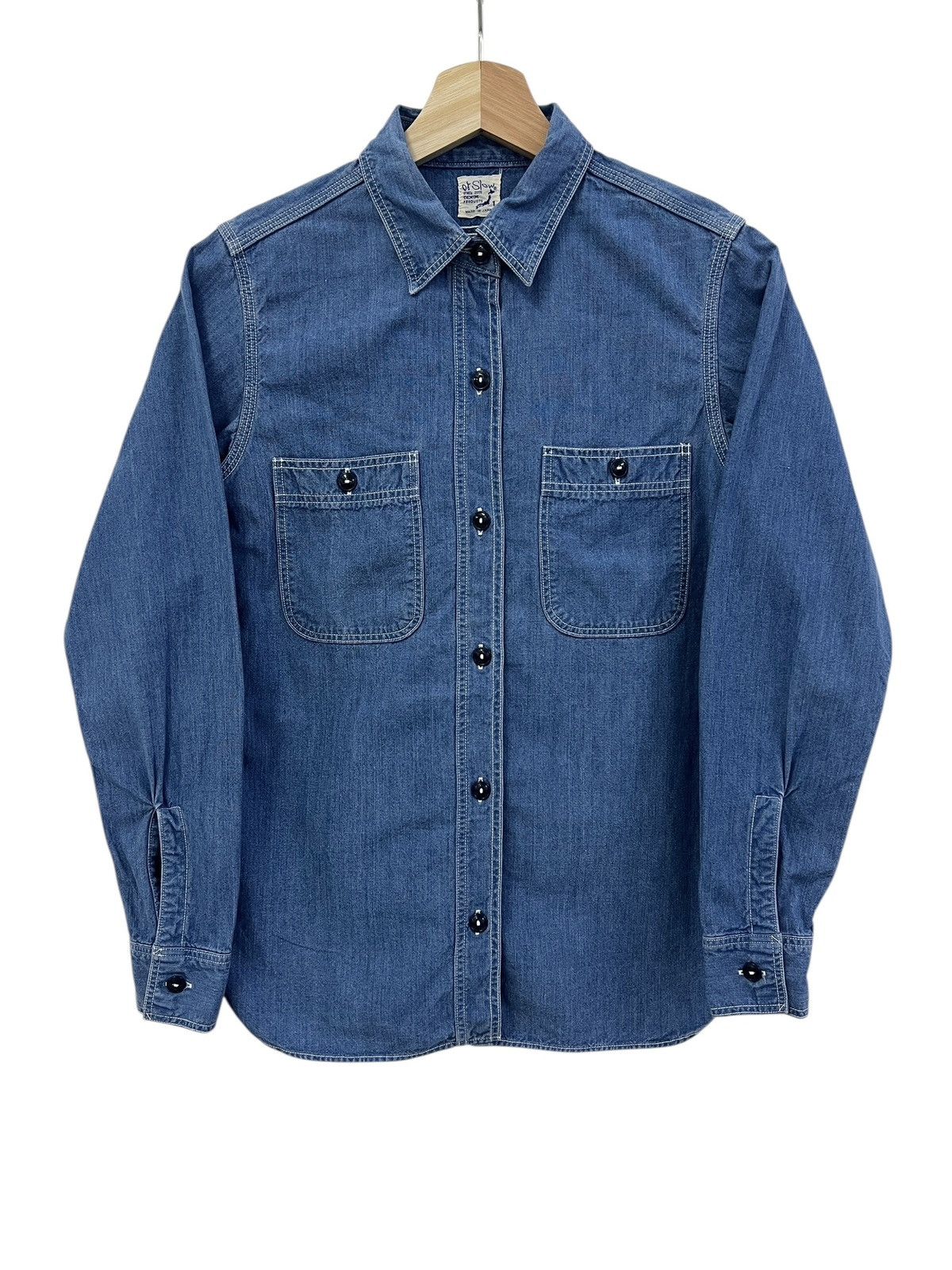 Orslow Orslow Selvedge Button Shirt Size S / US 4 / IT 40 - 1 Thumbnail