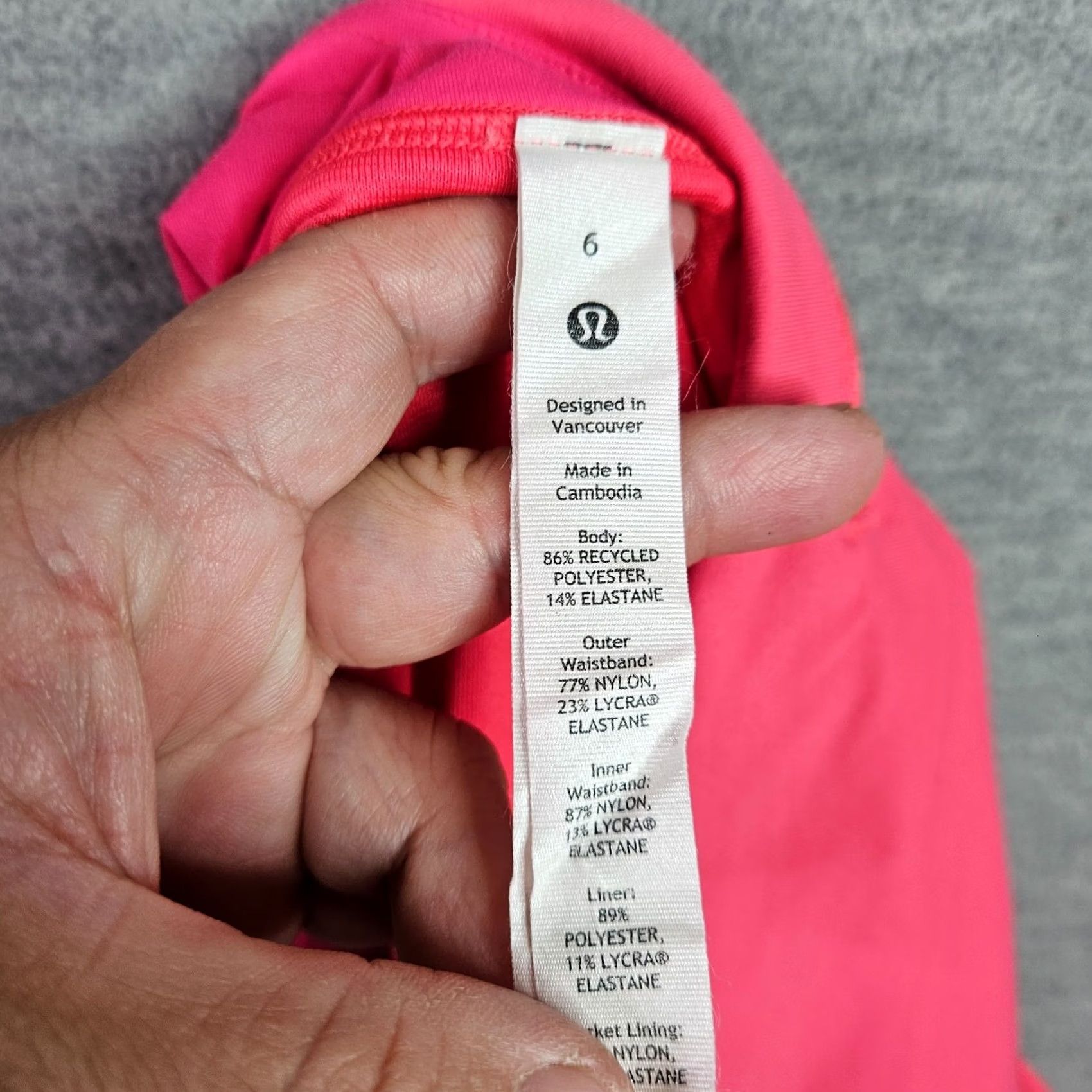 Lululemon Lululemon Speed Shorts Women Size 6 Pink Running Athletic Lined Activewear Size 28" / US 6 / IT 42 - 6 Thumbnail
