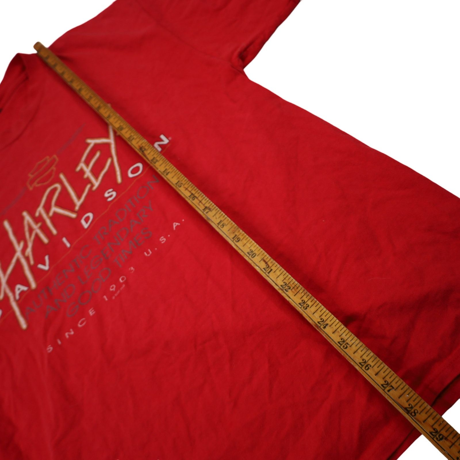 Harley Davidson × Vintage Vintage Harley Davidson of Las Vegas Graphic T Shirt Size US L / EU 52-54 / 3 - 6 Thumbnail
