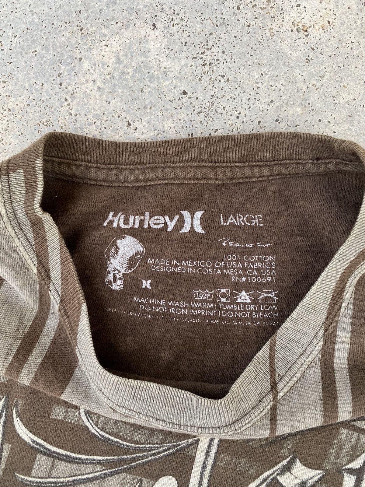 Billabong Vintage Y2k Hurley Affliction Styled Tees Size US L / EU 52-54 / 3 - 3 Thumbnail