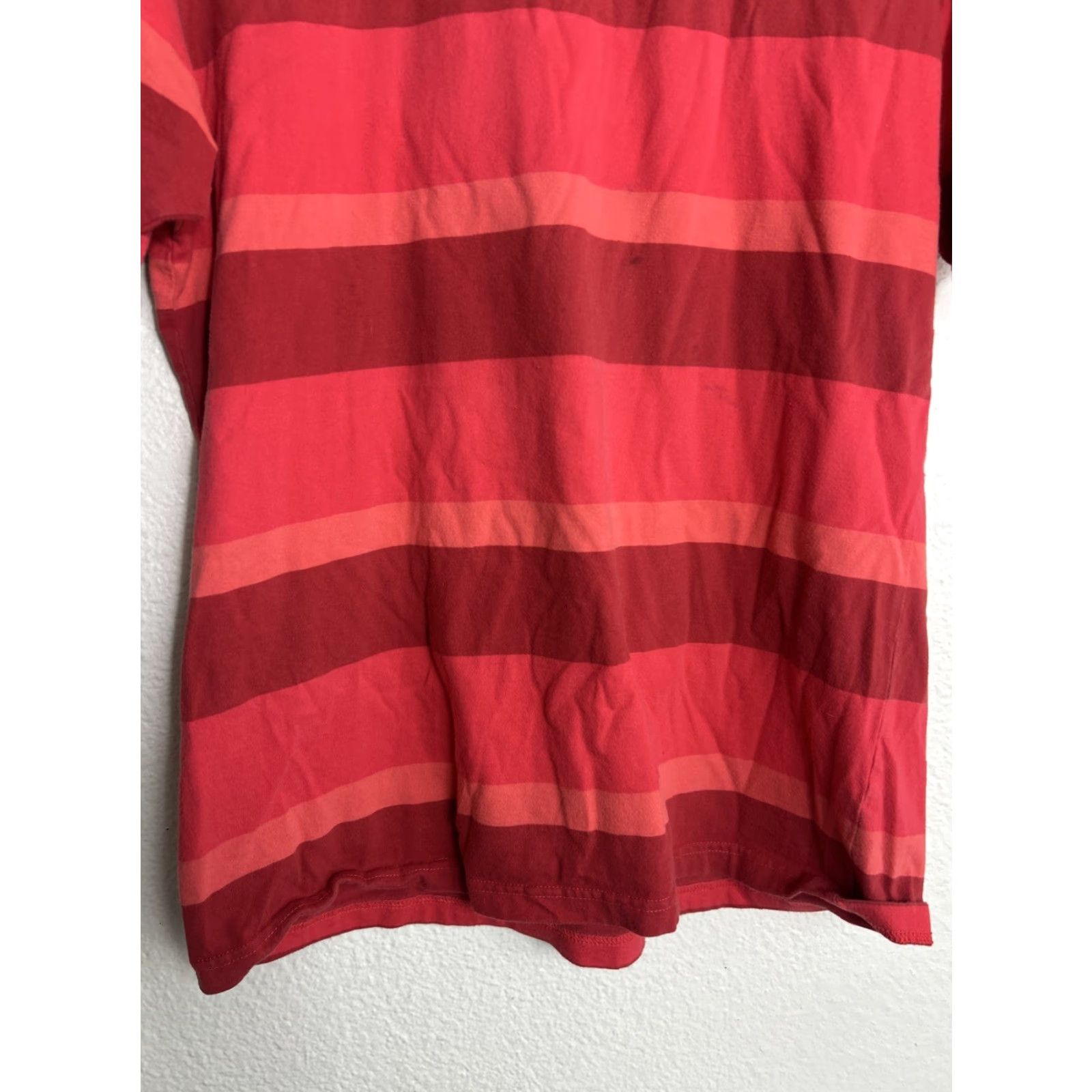 Vintage 4 Hunnid T-Shirt Short Sleeve Large Red Striped Stains Men Pro Regular Size L Size US L / EU 52-54 / 3 - 7 Thumbnail