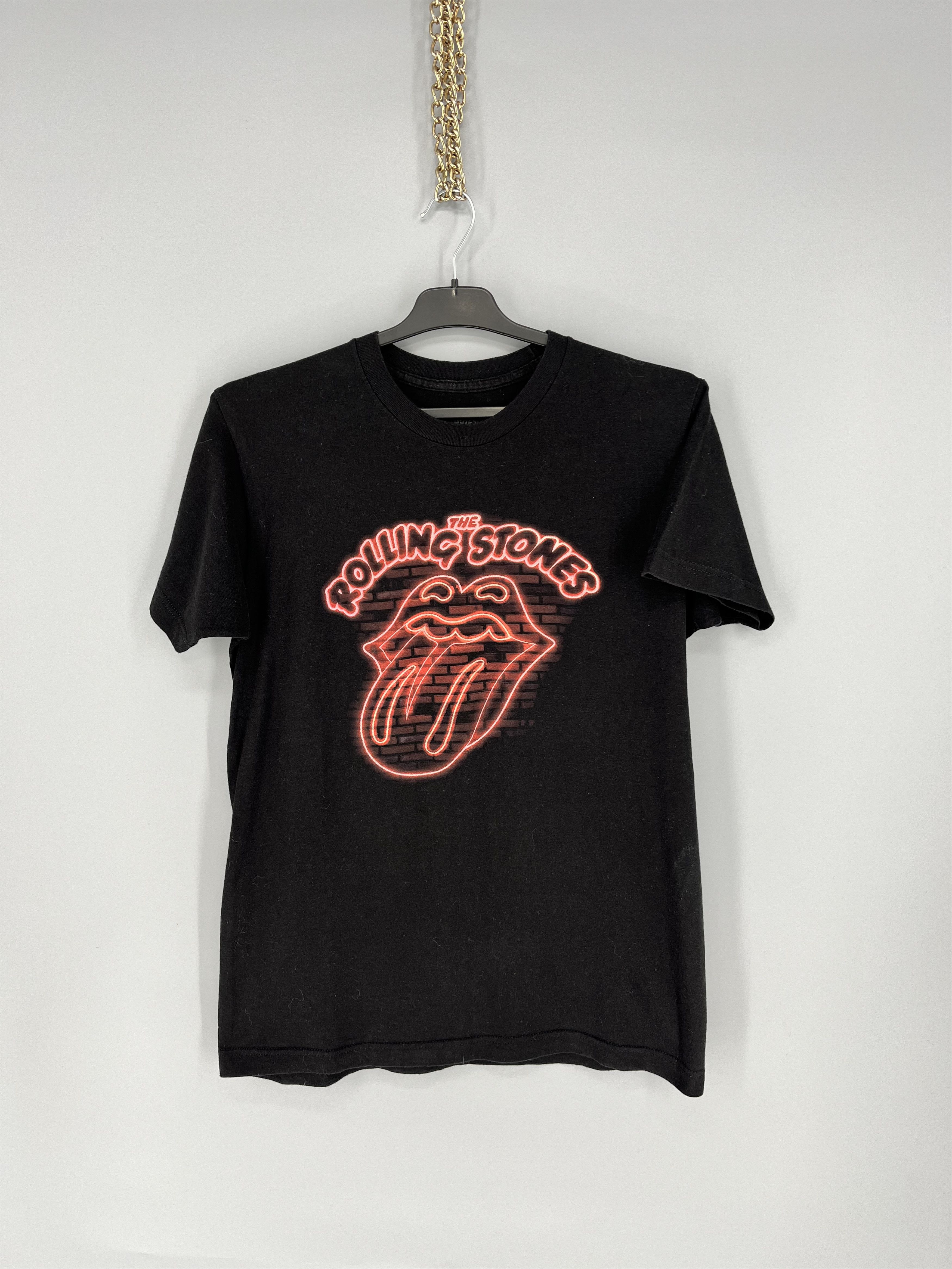 Band Tees × Vintage Vintage Y2K Rolling Stones Band Rock Tour T-shirt Streetwear Size US M / EU 48-50 / 2 - 1 Thumbnail