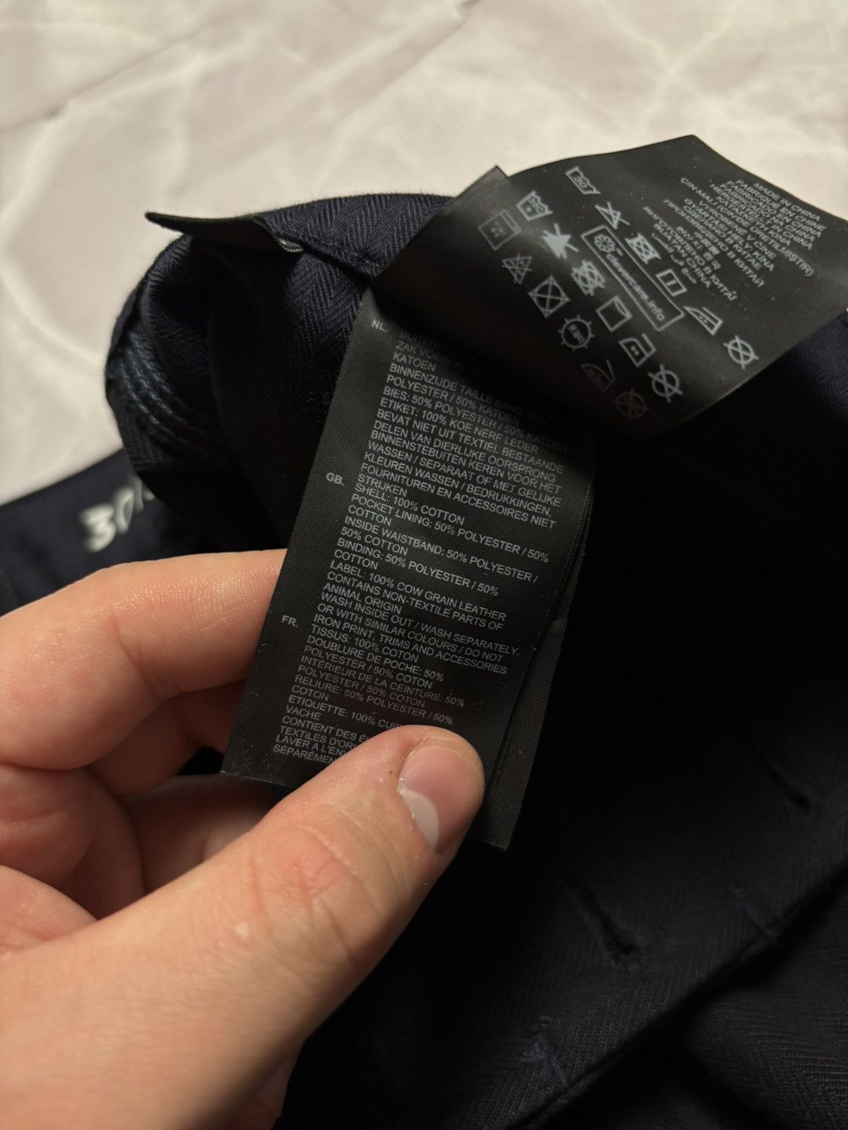 G-Star G-Star Raw Loic Relaxed Tapered Chino Cinch Back Men 30 x 32 Size US 30 / EU 46 - 21 Thumbnail