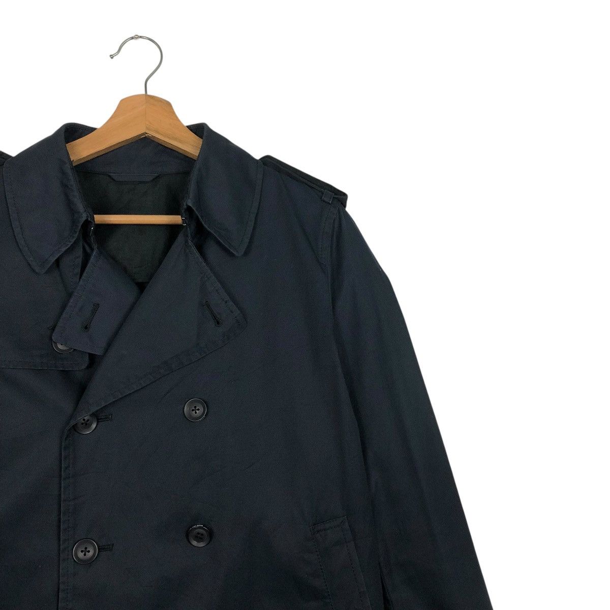 SHIPS 🔥RICH BLACK VINTAGE CHORE JACKET SHIPS JPN ISSEY MIYAKE Size US S / EU 44-46 / 1 - 8 Thumbnail