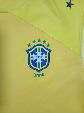 Nike Nike Brazil Training Sleeveless Jersey 2008-2009 Size US XL / EU 56 / 4 - 8 Thumbnail