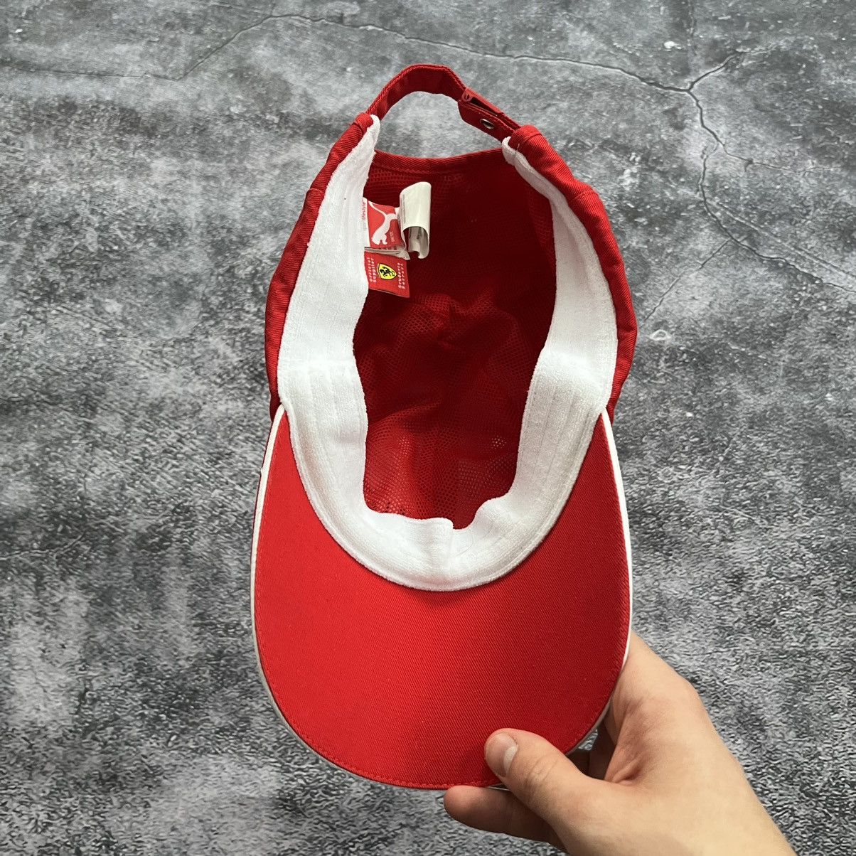 Puma Puma Ferrari Santander Red Cap Hat One Size Size ONE SIZE - 6 Thumbnail