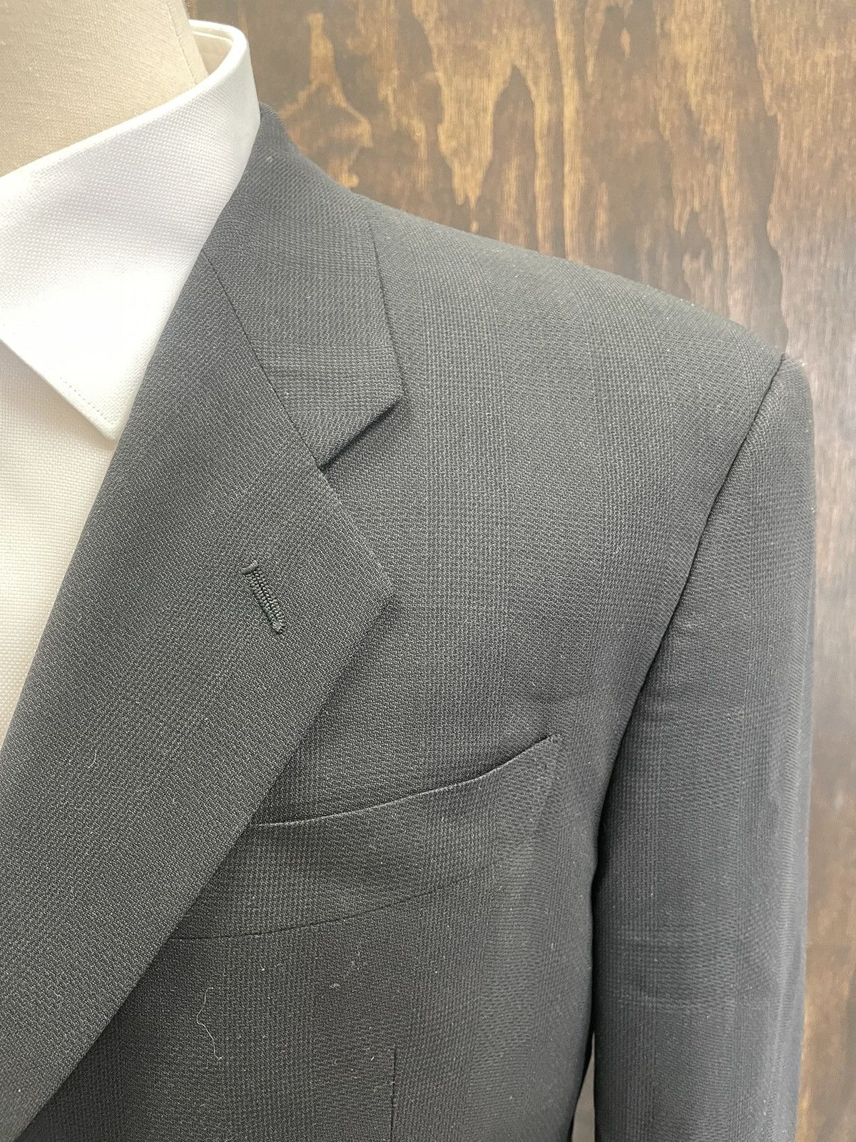 Armani Collezioni × Vintage Prince of Wales Check Jacket Size 42R - 2 Thumbnail