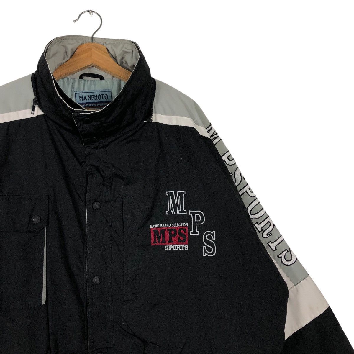 Hysteric Glamour 🔥Vintage Sportswear Manphoto Japan Long Jacket Big Logo Size US M / EU 48-50 / 2 - 5 Thumbnail