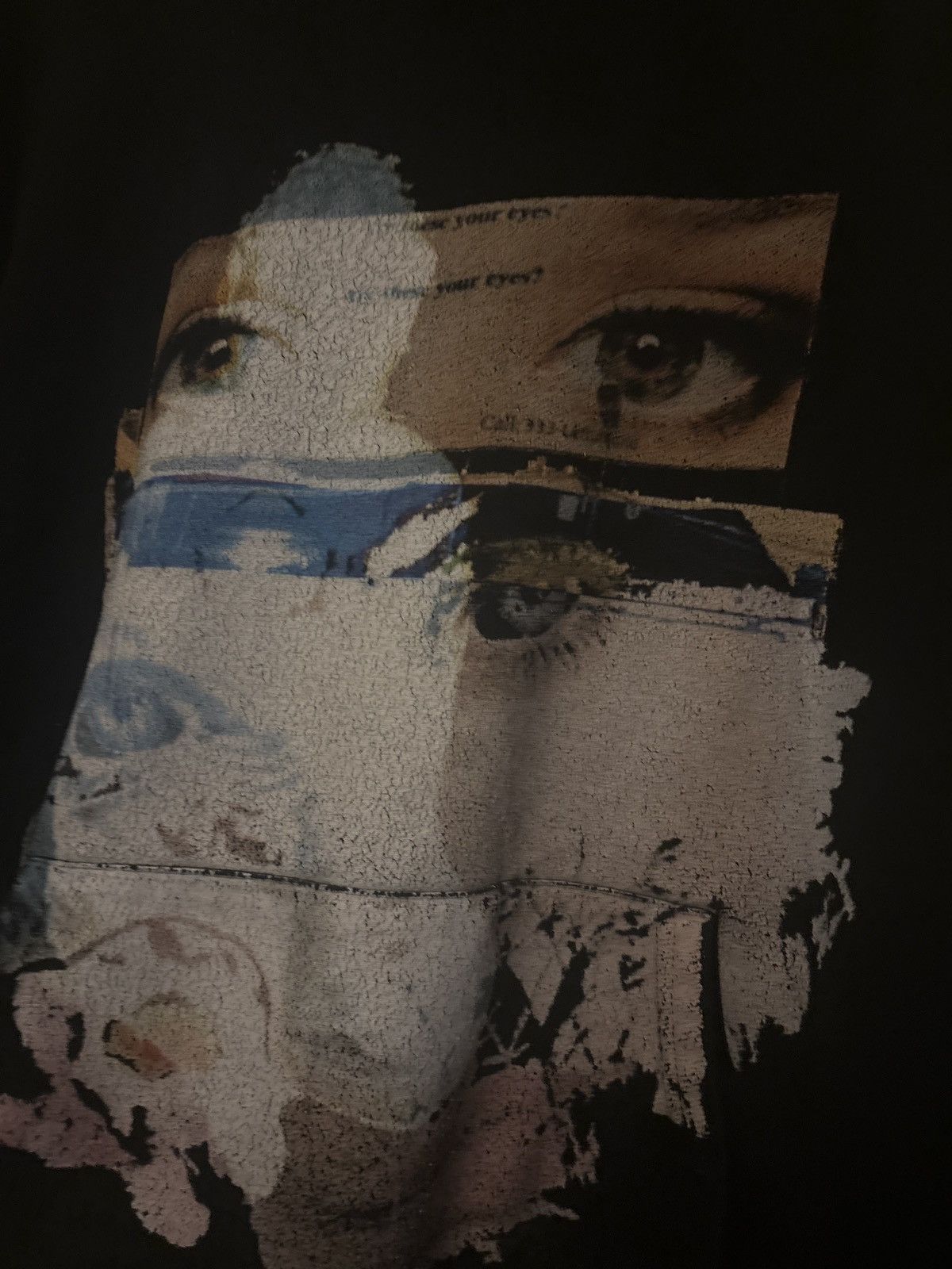 Other Leftuhlone “Are These Your Eyes” One-Time Drop Hoodie Size US M / EU 48-50 / 2 - 2 Thumbnail