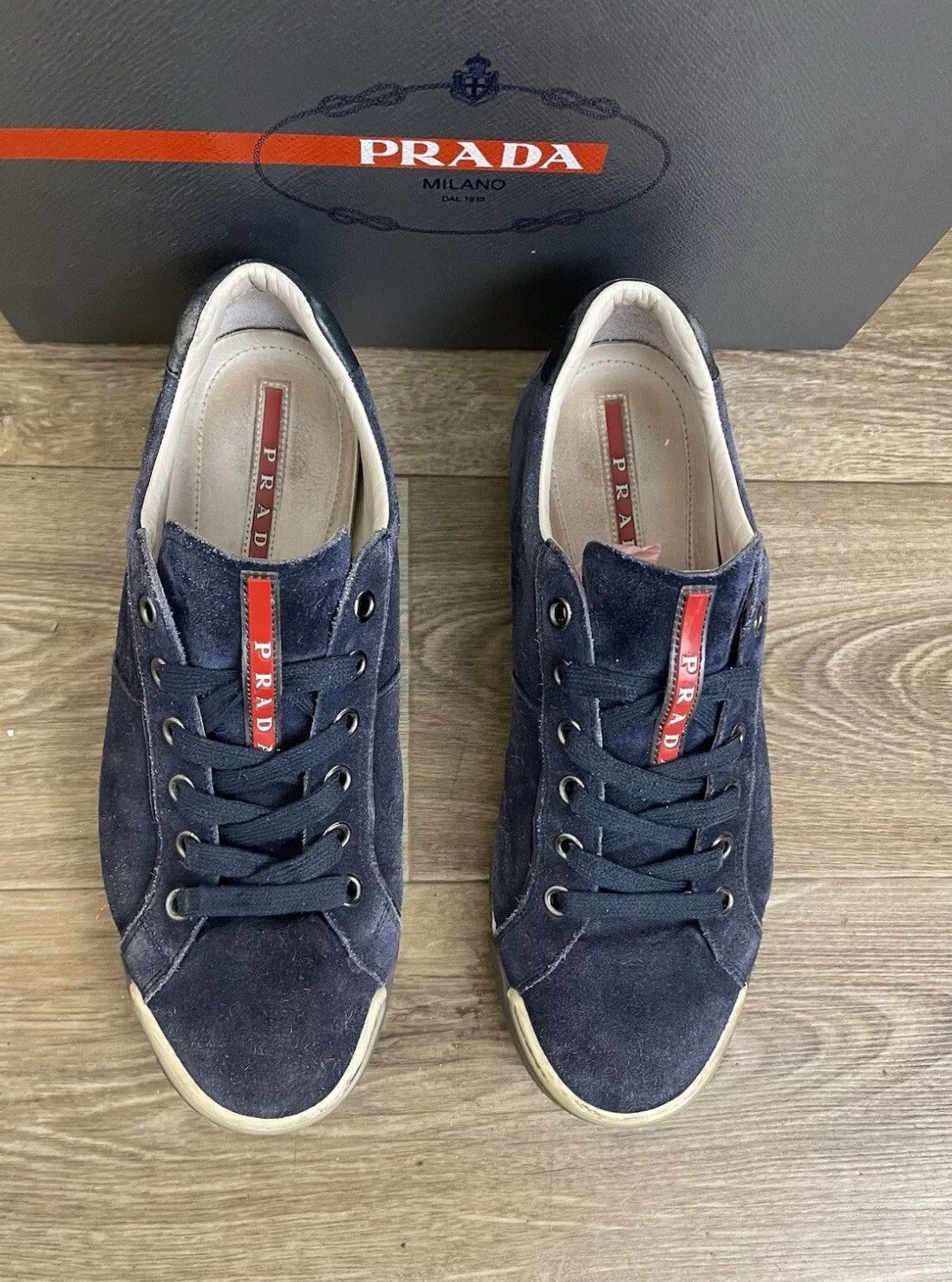 Prada Prada sneakers size 10,5 Size US 10.5 / EU 43-44 - 6 Thumbnail
