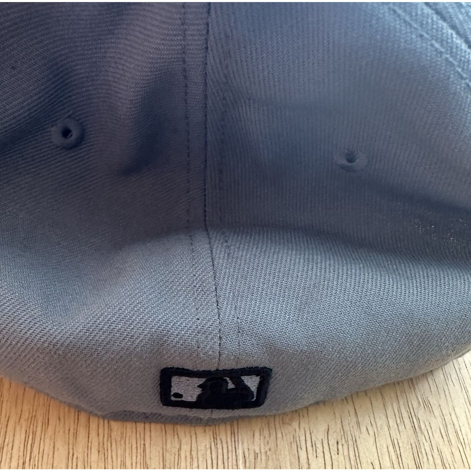 New Era Atlanta Braves New Era 59Fifty Gray/Black Cap/Hat 7 3/4 Size ONE SIZE - 7 Thumbnail
