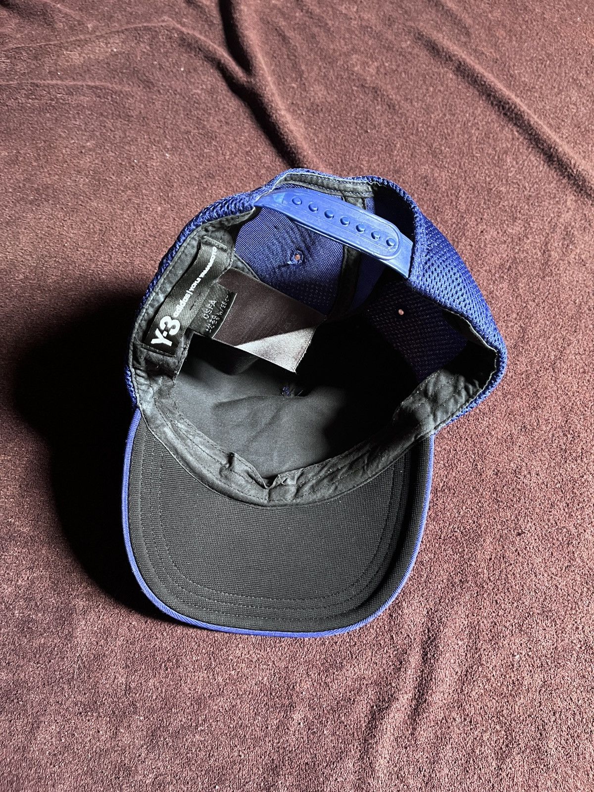 Yohji Yamamoto Blue Y-3 Yohji Yamamoto Trucker Rare Size ONE SIZE - 5 Thumbnail