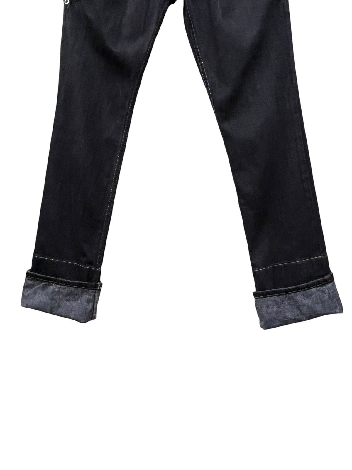 PPFM Vintage PPFM Multi Zipper Super Slim Low Rise Grunge Denim Size US 30 / EU 46 - 8 Thumbnail