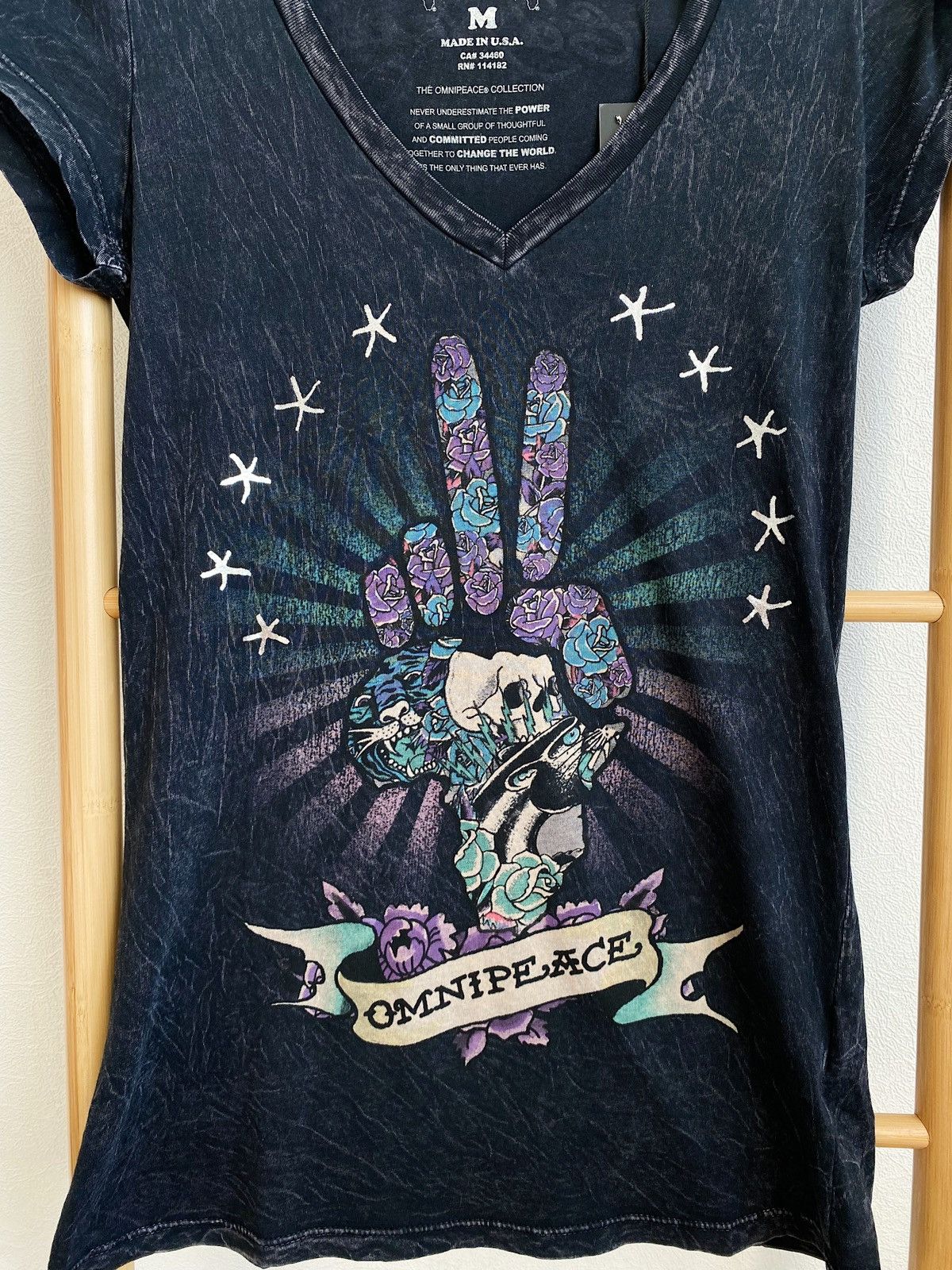 Ed Hardy Ed Hardy Omnipeace T-shirt Size M / US 6-8 / IT 42-44 - 5 Thumbnail