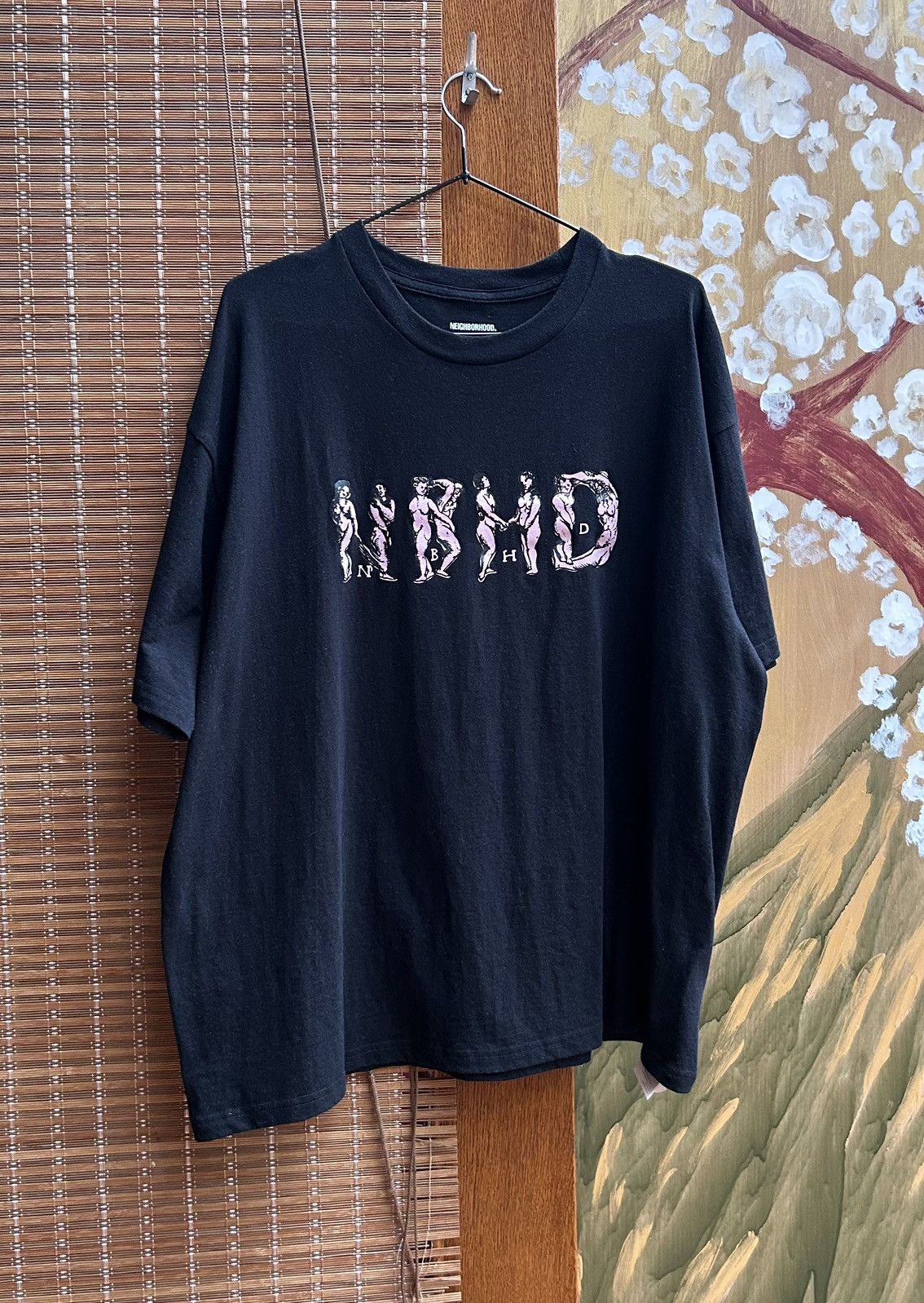 Neighborhood Neighborhood AW2022 Black Graphic Print T-Shirt Size US L / EU 52-54 / 3 - 1 Thumbnail