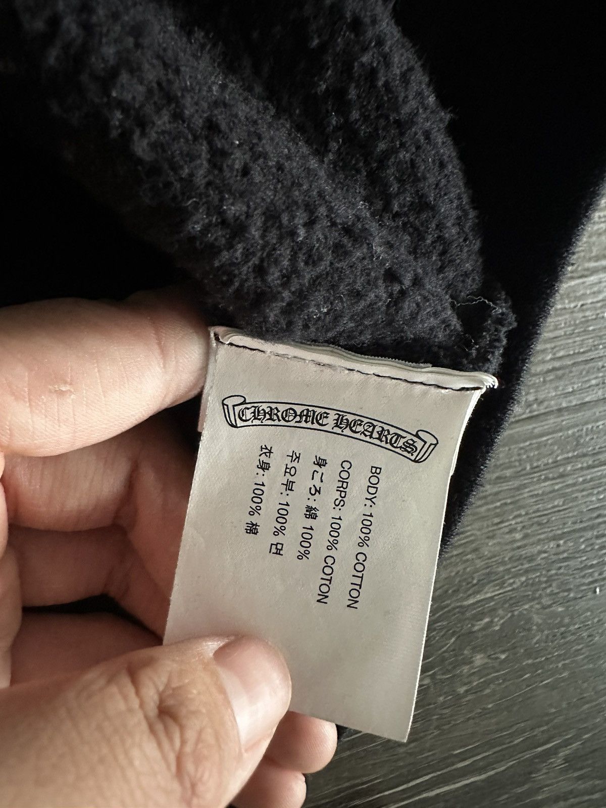 Chrome Hearts 🔥Chrome Hearts LA Exclusive Zip-up Black Hoodie🔥 Size US XL / EU 56 / 4 - 8 Thumbnail