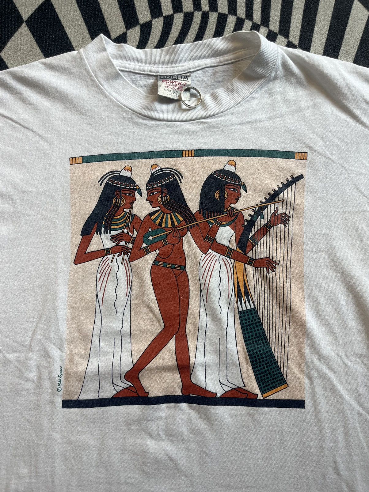 Arts & Science Vintage ART Egyptian Museum at Rosicrucian Park 1988’s shirt Size US L / EU 52-54 / 3 - 5 Thumbnail