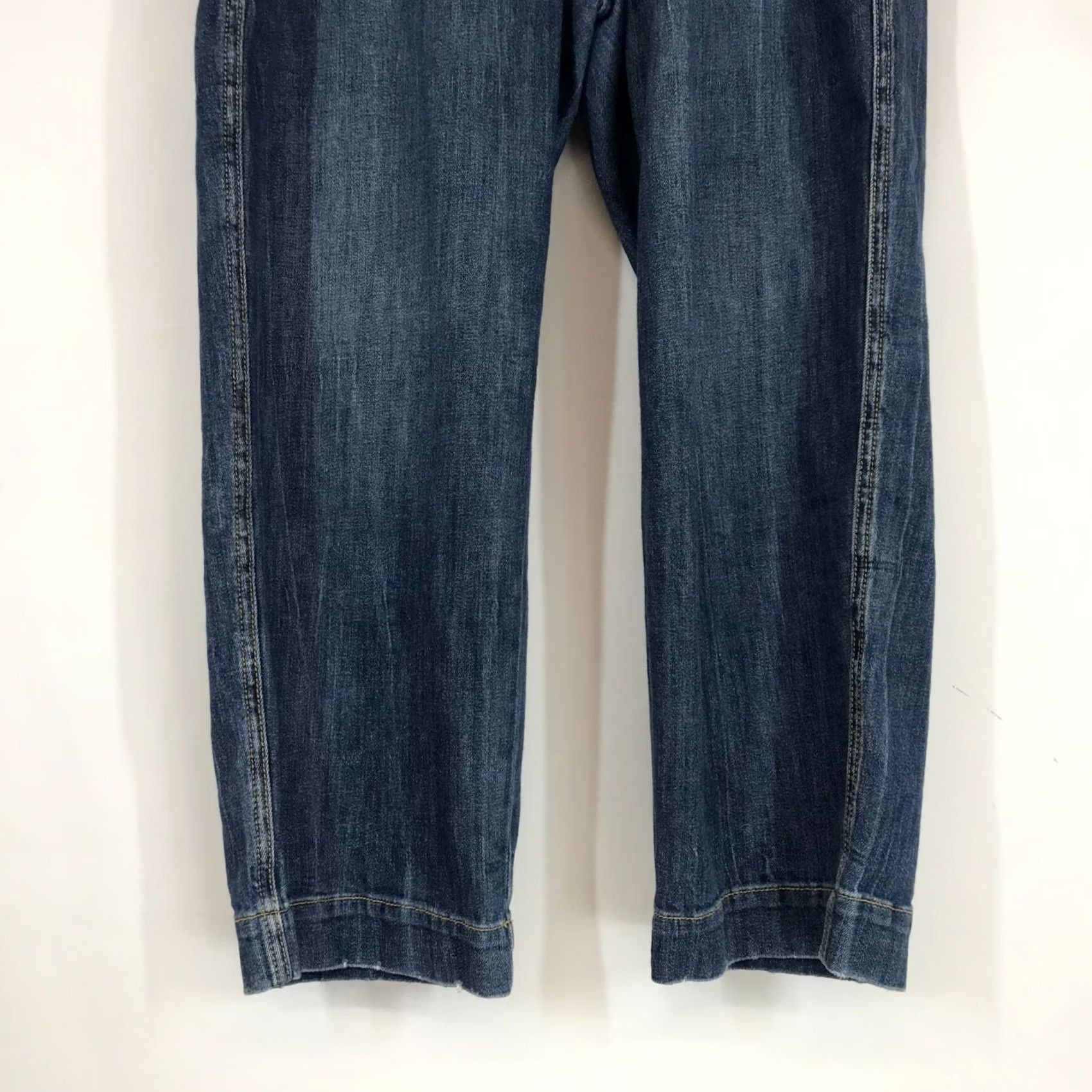 Vintage PILCRO - Womens 27 - Blue Denim Wide Leg Jeans Size 27" / US 4 / IT 40 - 3 Thumbnail