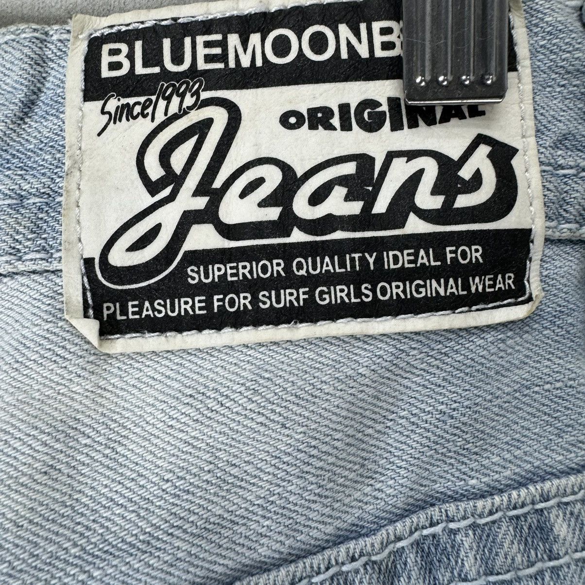 Blue Blue Japan ☀️BLUE MOON BLUE DENIM JEANS SINGLE POCKET PANTS Size US 32 / EU 48 - 8 Thumbnail