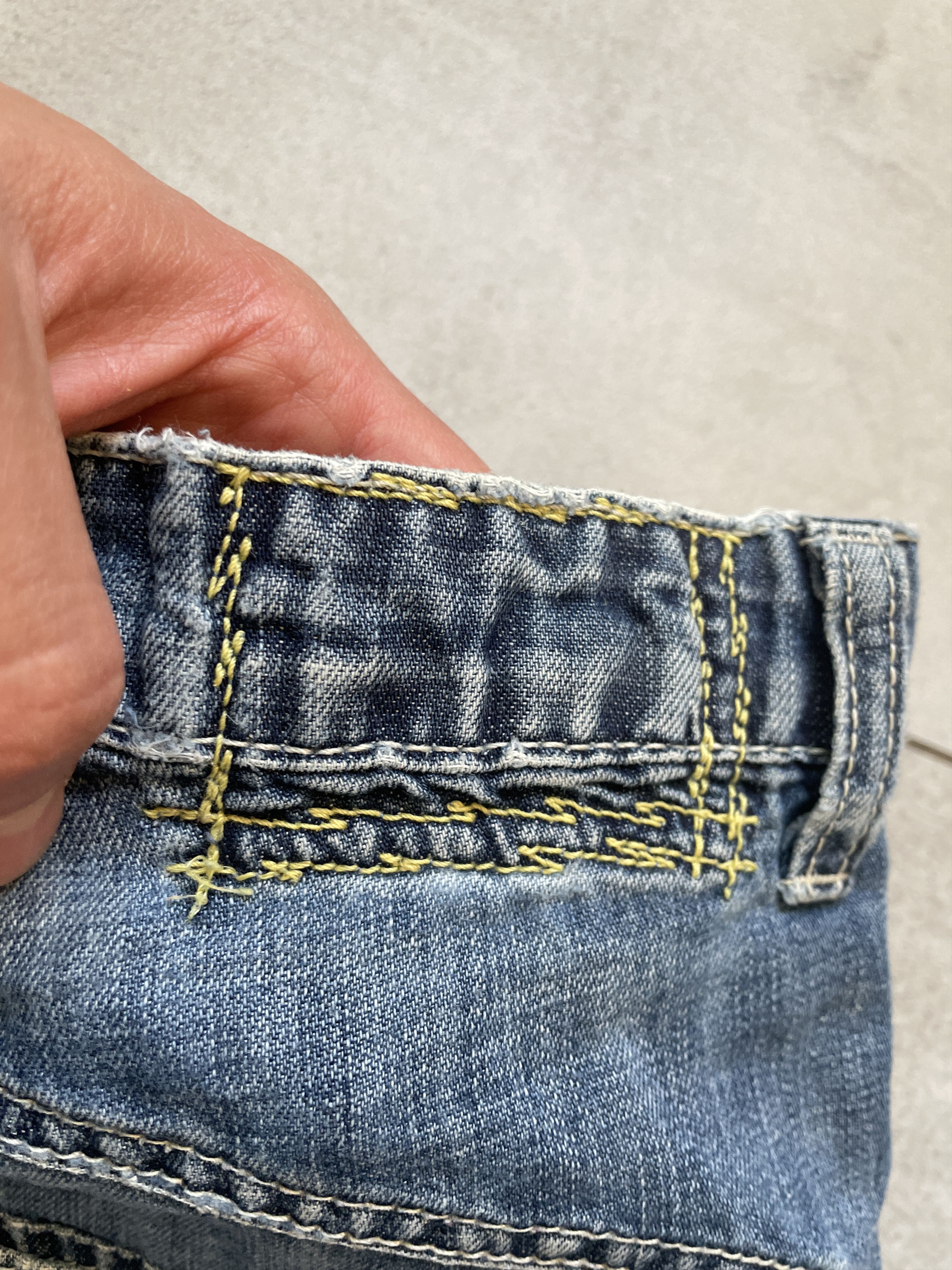 Marithe + Francois Girbaud × Vintage Y2K Marithe + Francois Girbaud JEANS SHORTS Size 27" / US 4 / IT 40 - 8 Thumbnail
