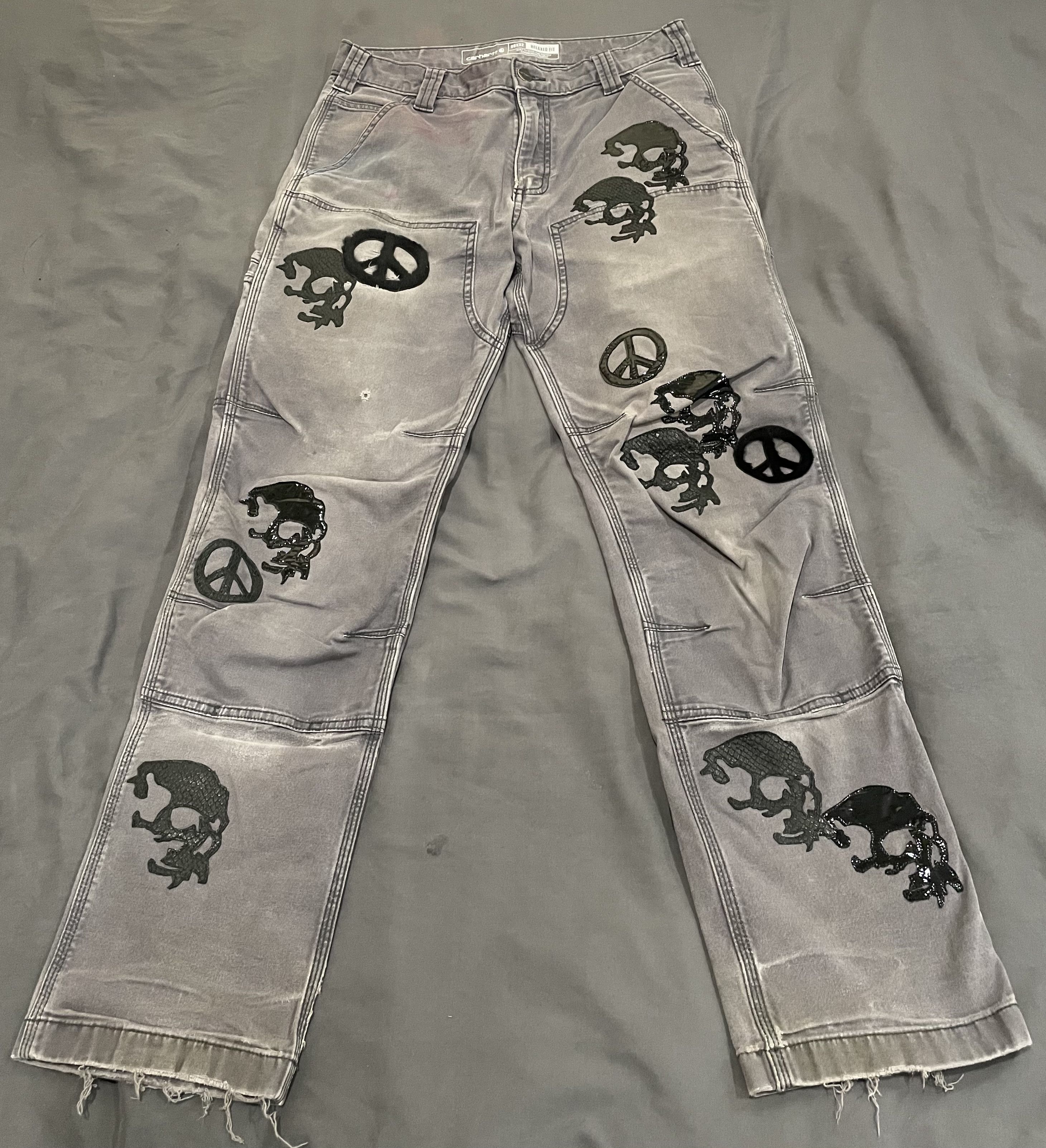 BV By Bodega Vengeance "Ashed" Double Knee Carpenters Size US 30 / EU 46 - 1 Thumbnail