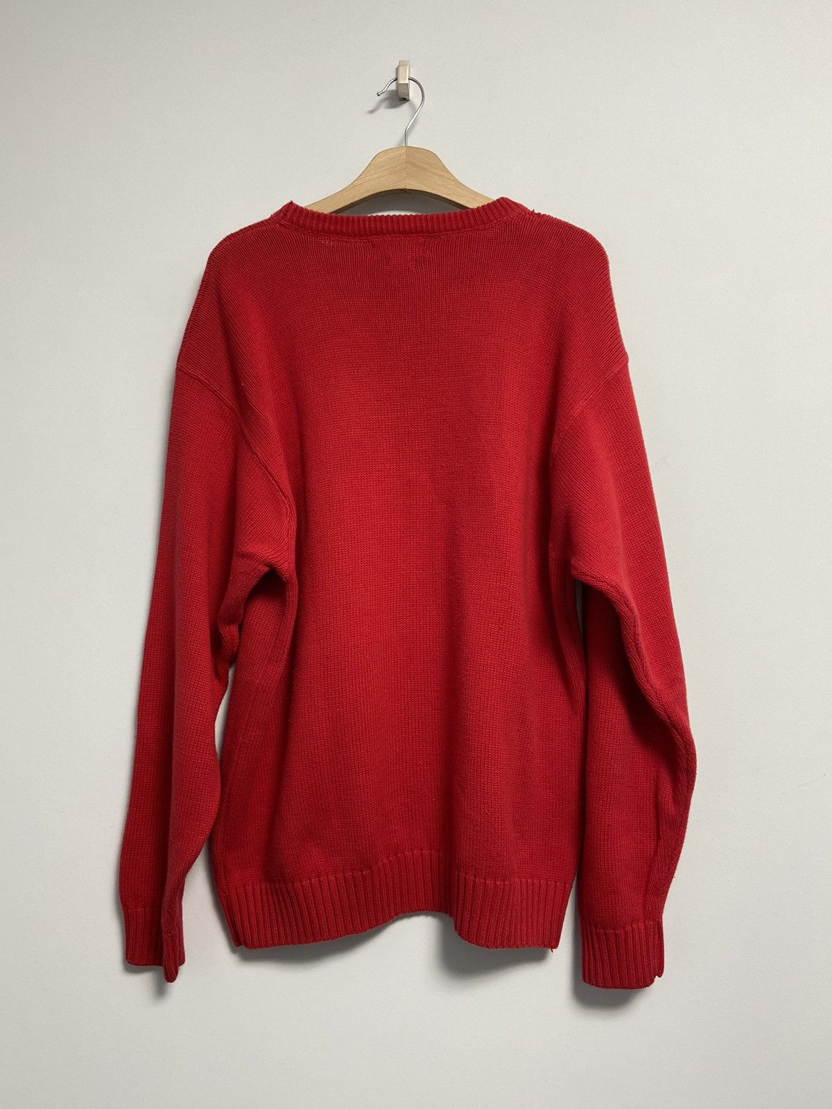 Polo Ralph Lauren Vintage y2k sweater style red