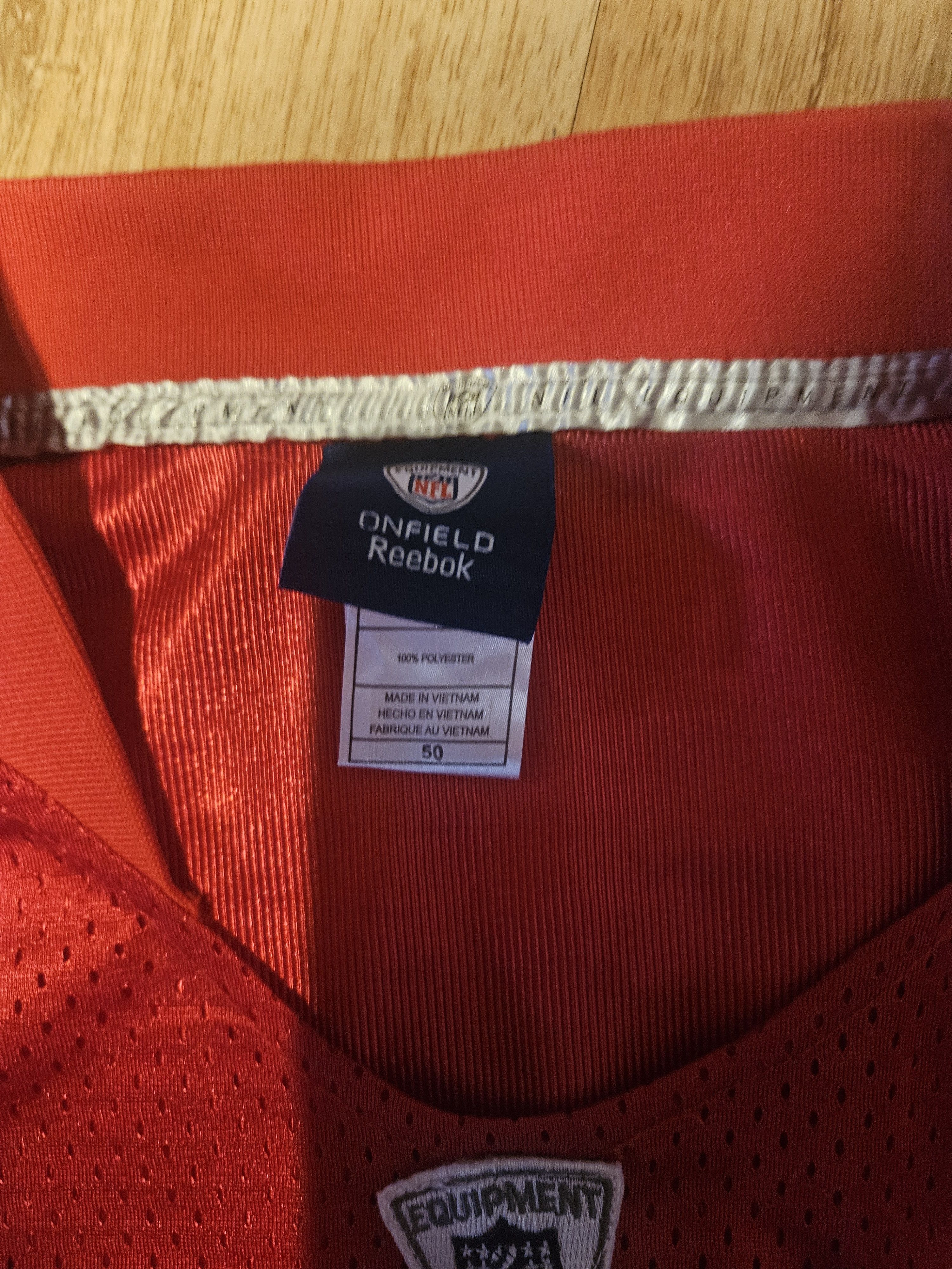 Reebok San Francisco 49ers #85 Vernon davis jersey size xl e Size US XL / EU 56 / 4 - 3 Thumbnail