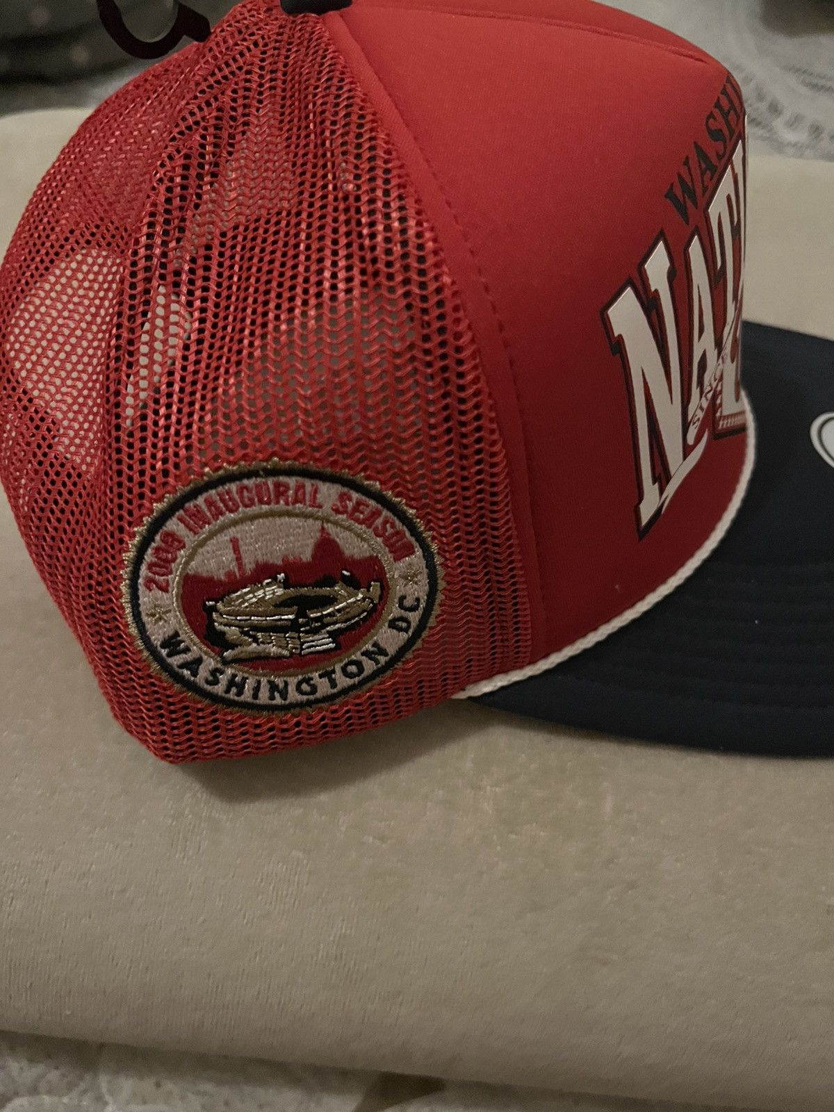 47 Brand Washington Nationals Red 47 trucker baseball cap Size ONE SIZE - 9 Thumbnail