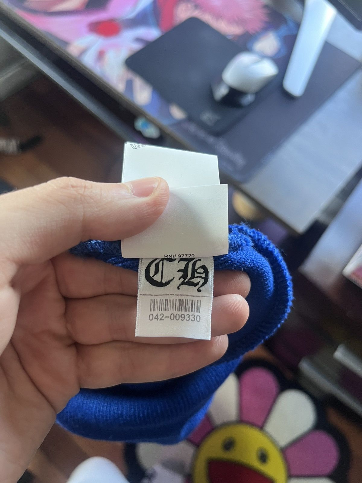 Chrome Hearts Chrome Hearts Blue Watch Cap Beanie Size ONE SIZE - 6 Thumbnail