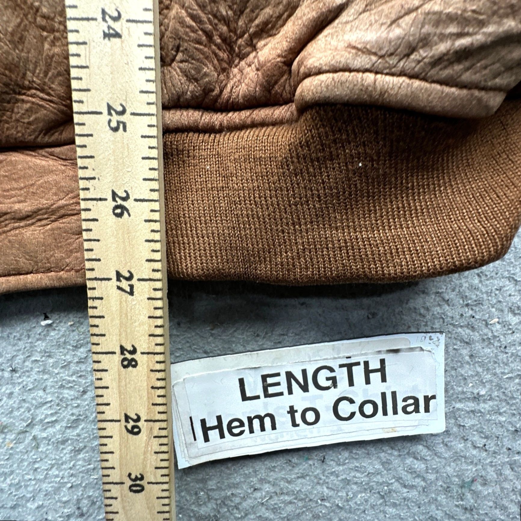 Vintage VINTAGE East Island Suede Leather Bomber Jacket Mens Large Brown Lined Bid Flight Aviator Full Zip Size US L / EU 52-54 / 3 - 5 Thumbnail